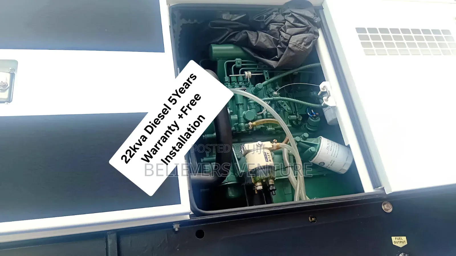 Perkins 22kVA Generator – Quality Diesel Power You Can Trust