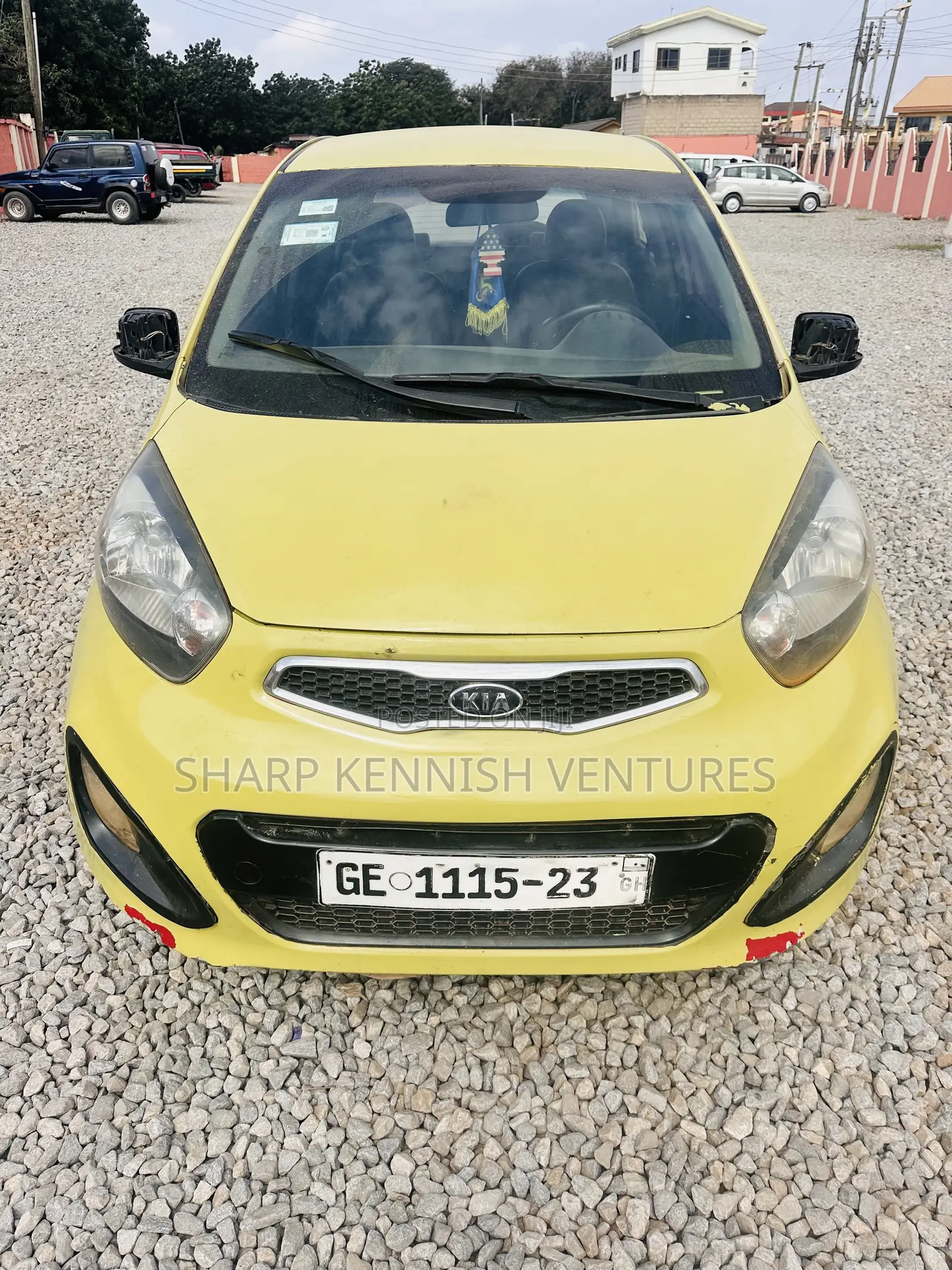 Kia Morning 2012 Yellow