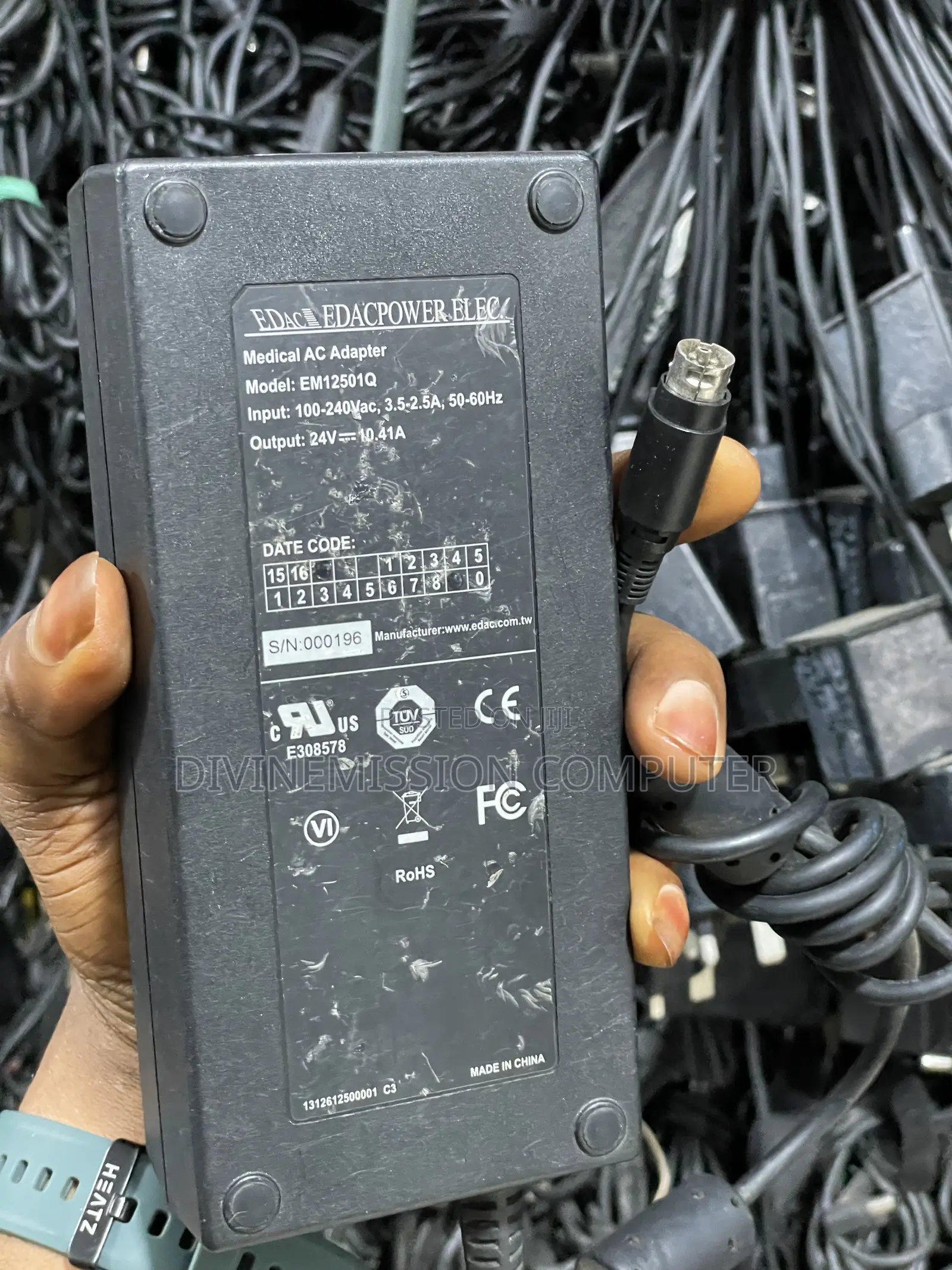EDACPOWER Elec. 4 Pins 24v=10A Adapter