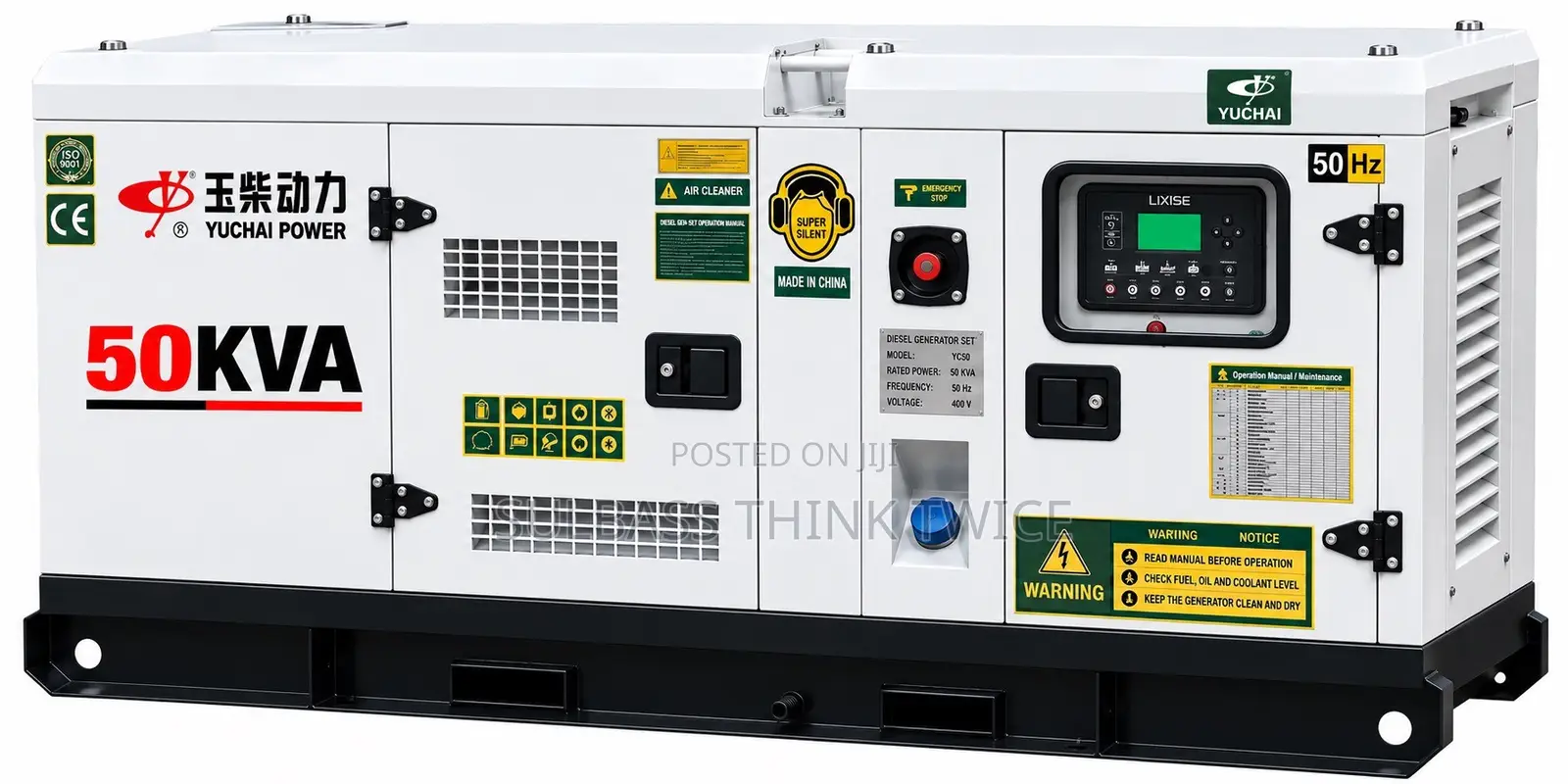 Yuchai 50KVA Smart Generator/ Plant