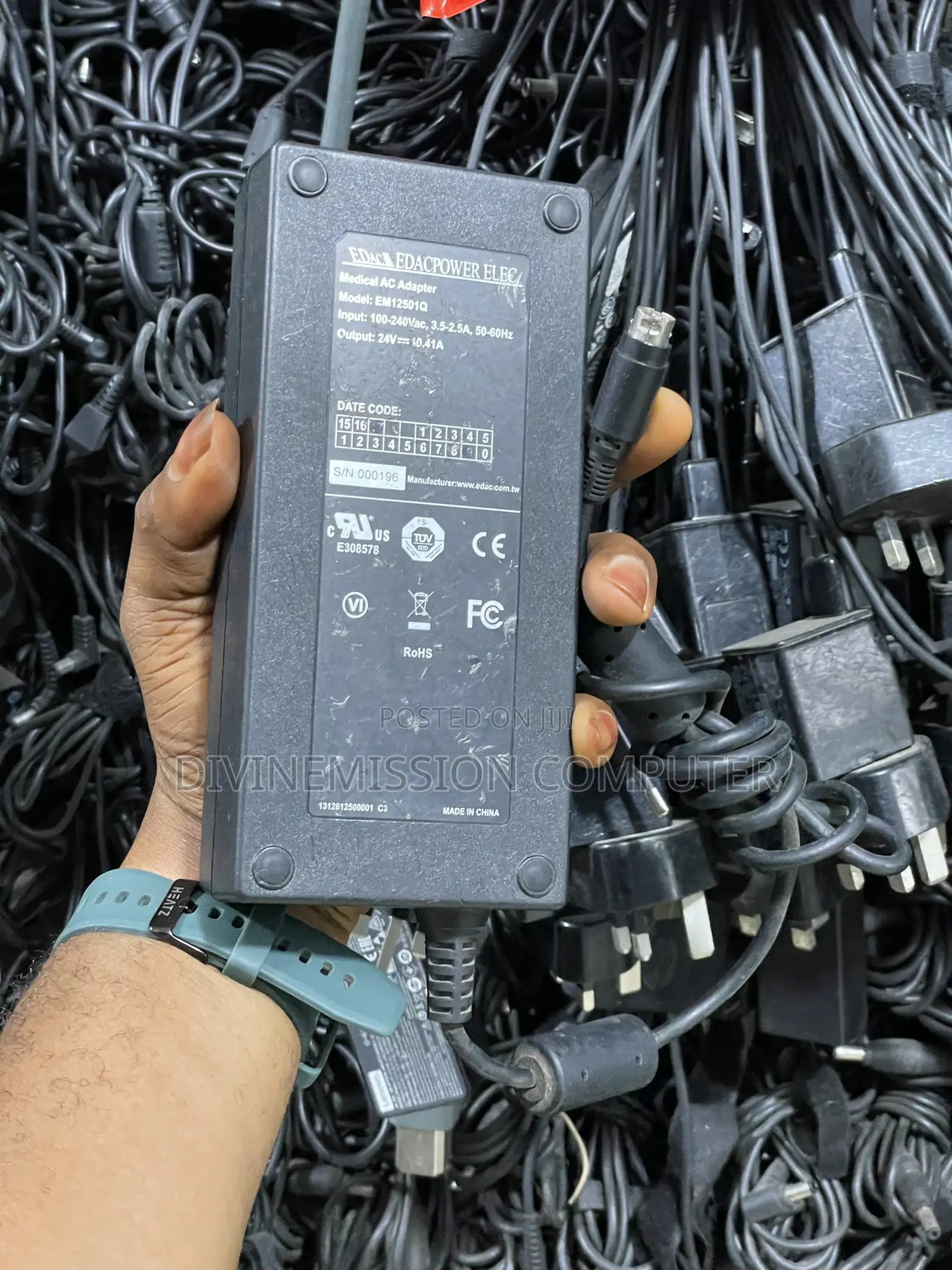 EDACPOWER Elec. 4 Pins 24v=10A Adapter