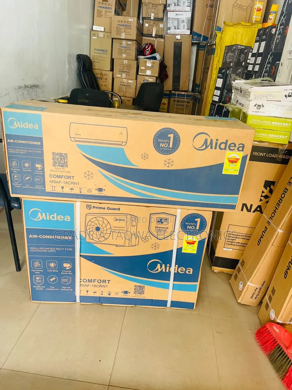 Anti-Rust Coating,2HP Midea Split Air Conditioner