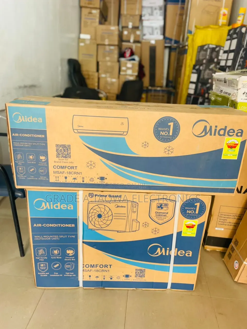 Anti-Rust Coating,2HP Midea Split Air Conditioner