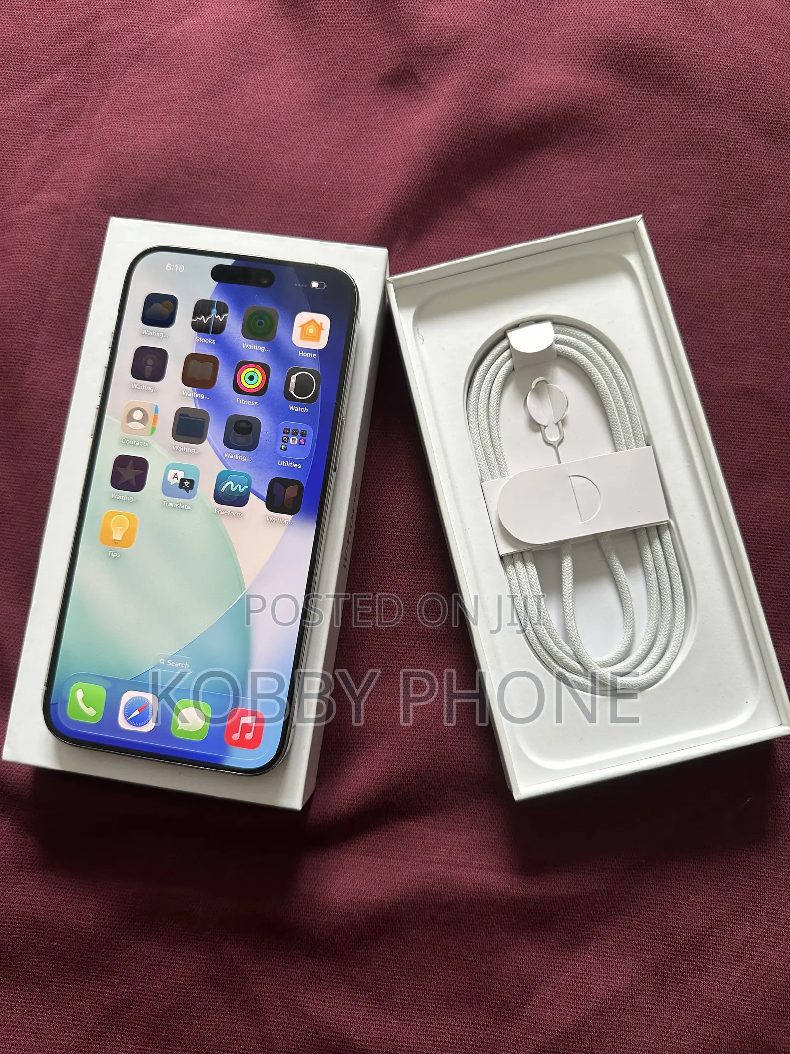 Apple iPhone 15 Pro Max 256 GB Silver
