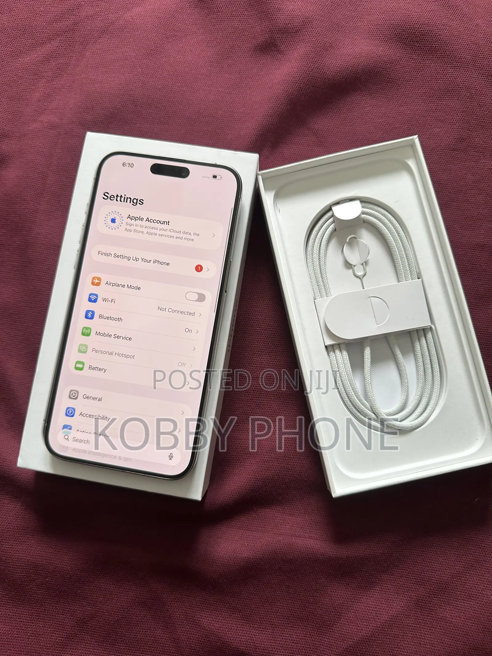 Apple iPhone 15 Pro Max 256 GB Silver