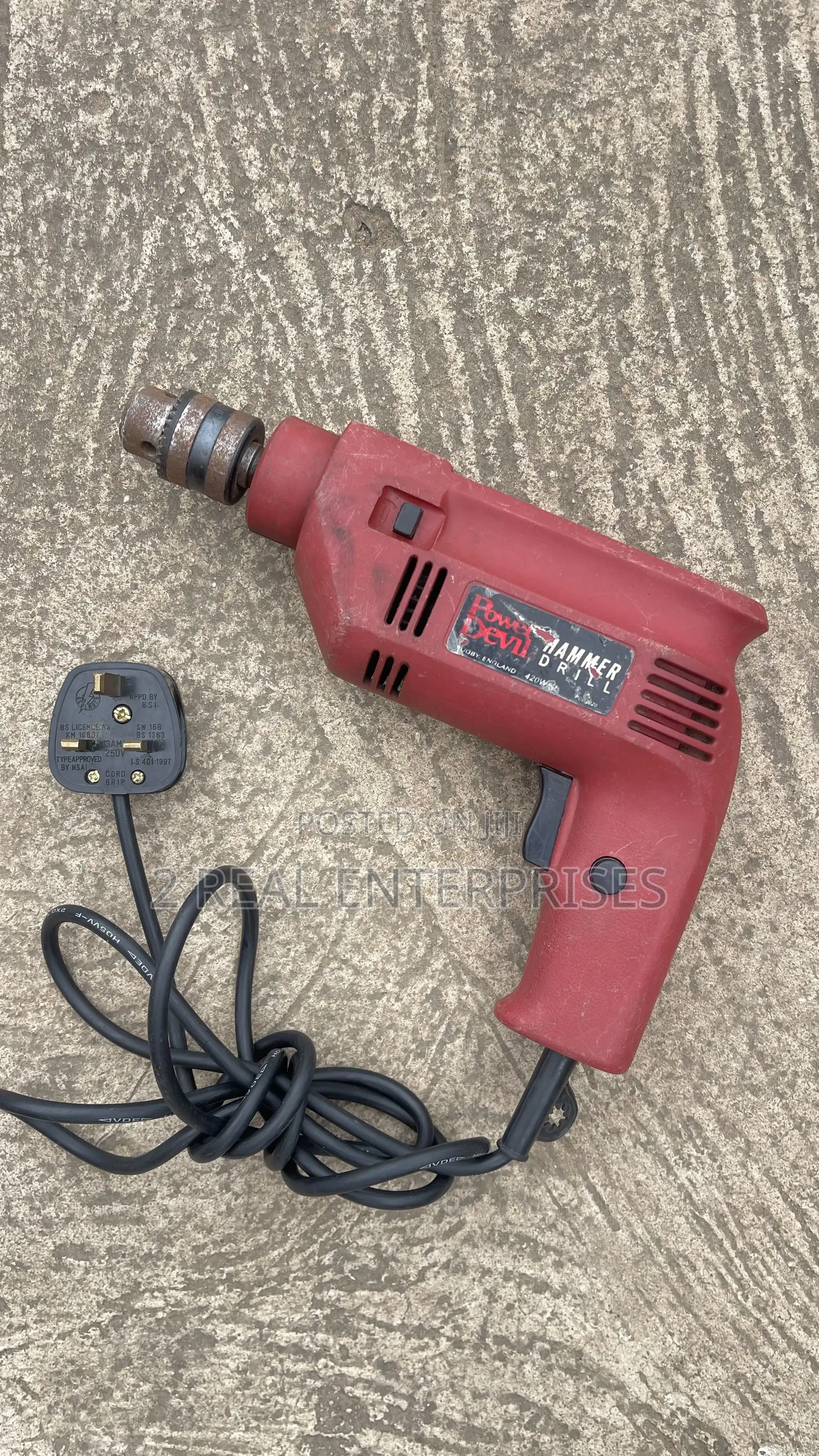 Power Devil Hammer Drill 420W