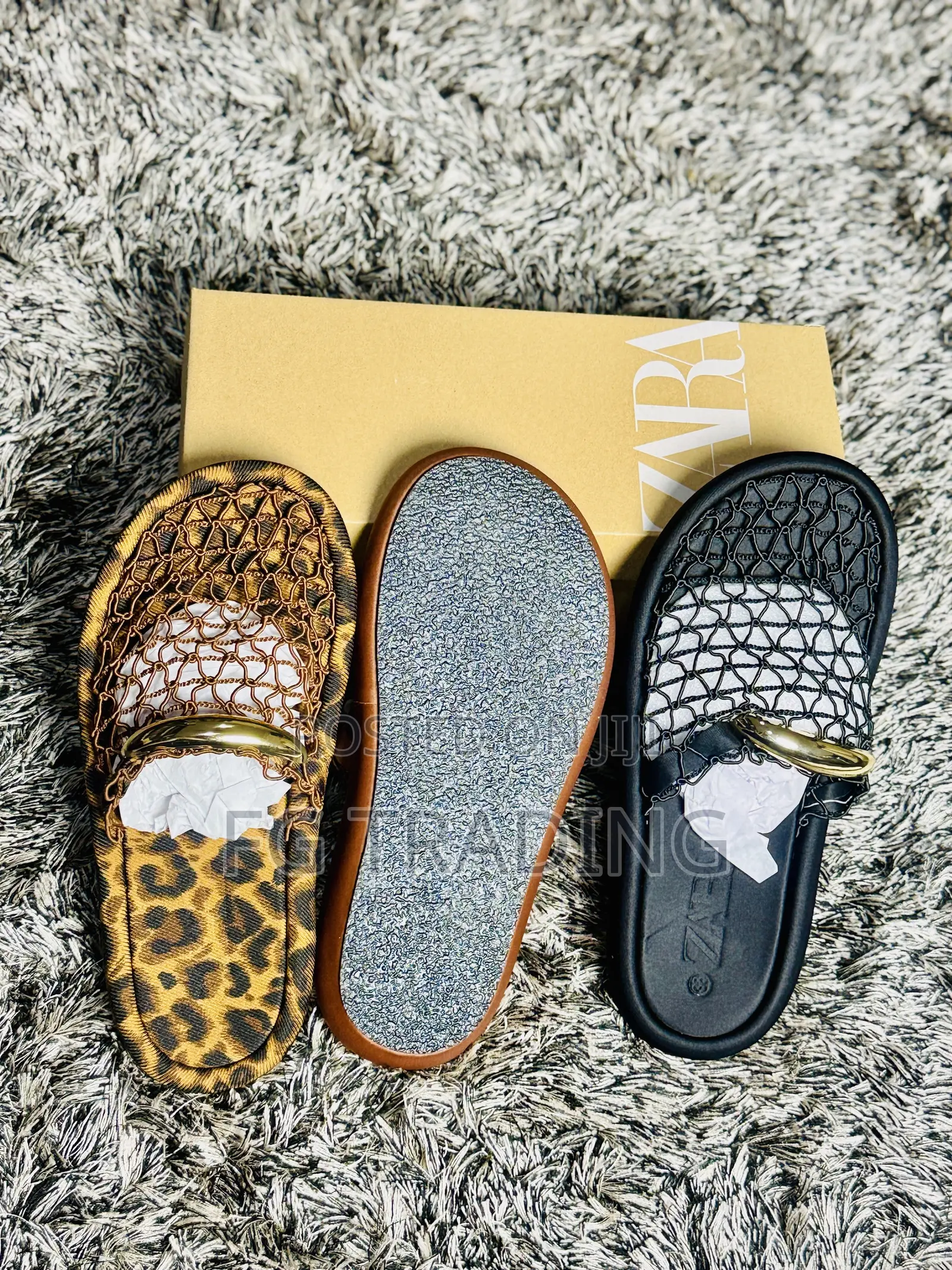 Zara Net Slippers _ Quality Ladies Slippers