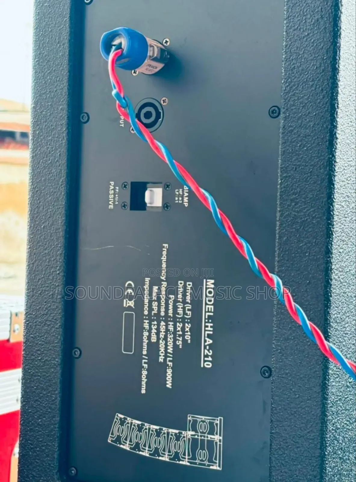 Martins Audio HLA-210 10inches Bi-Amp Line Array Speaker