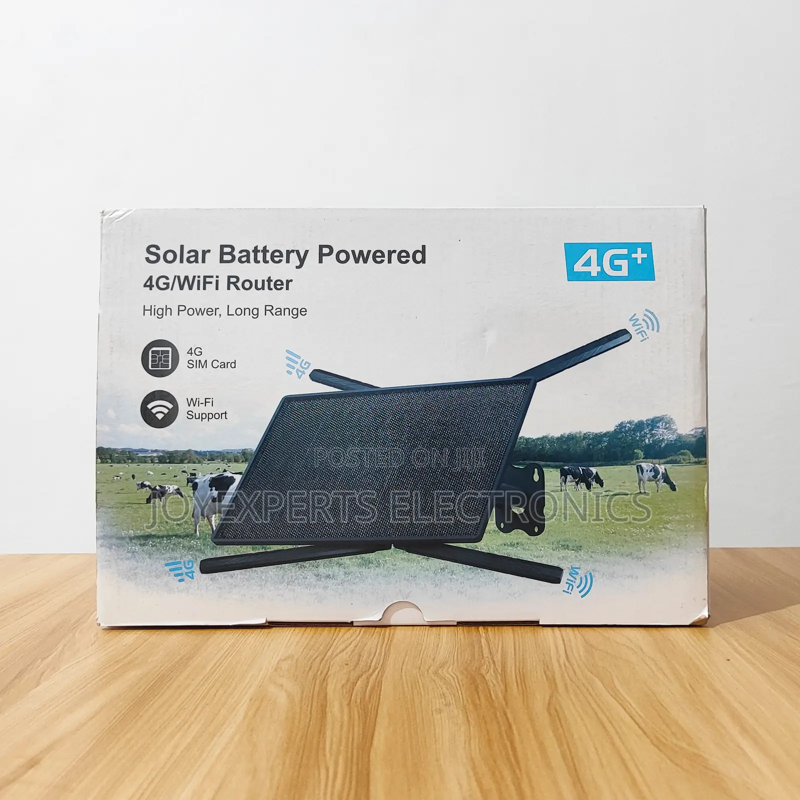 Solar Powered 4G+ Outdoor SIM Card WiFi Router - Long Range