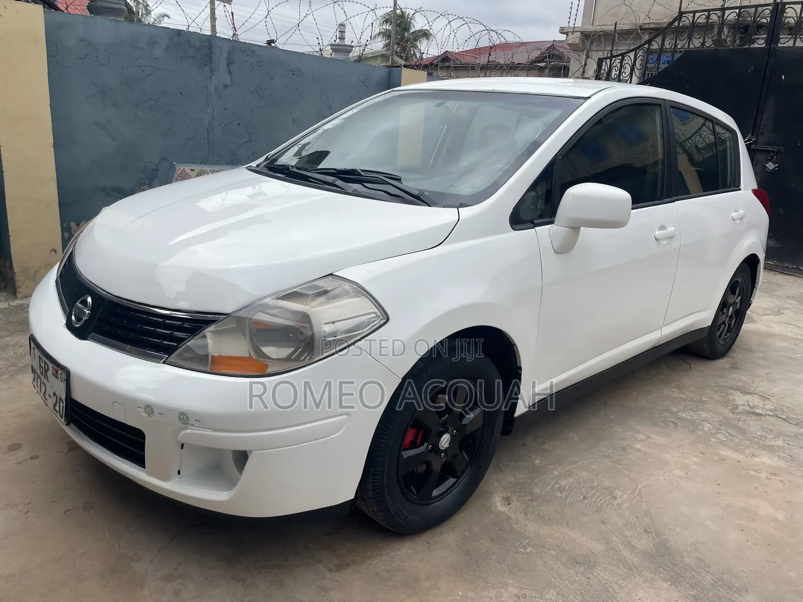 Nissan Versa 1.8 S 2007 White