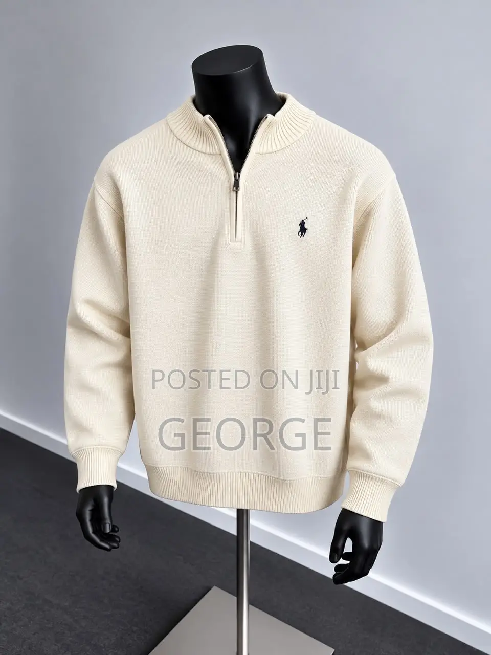 Quarter Zippers Sweater
