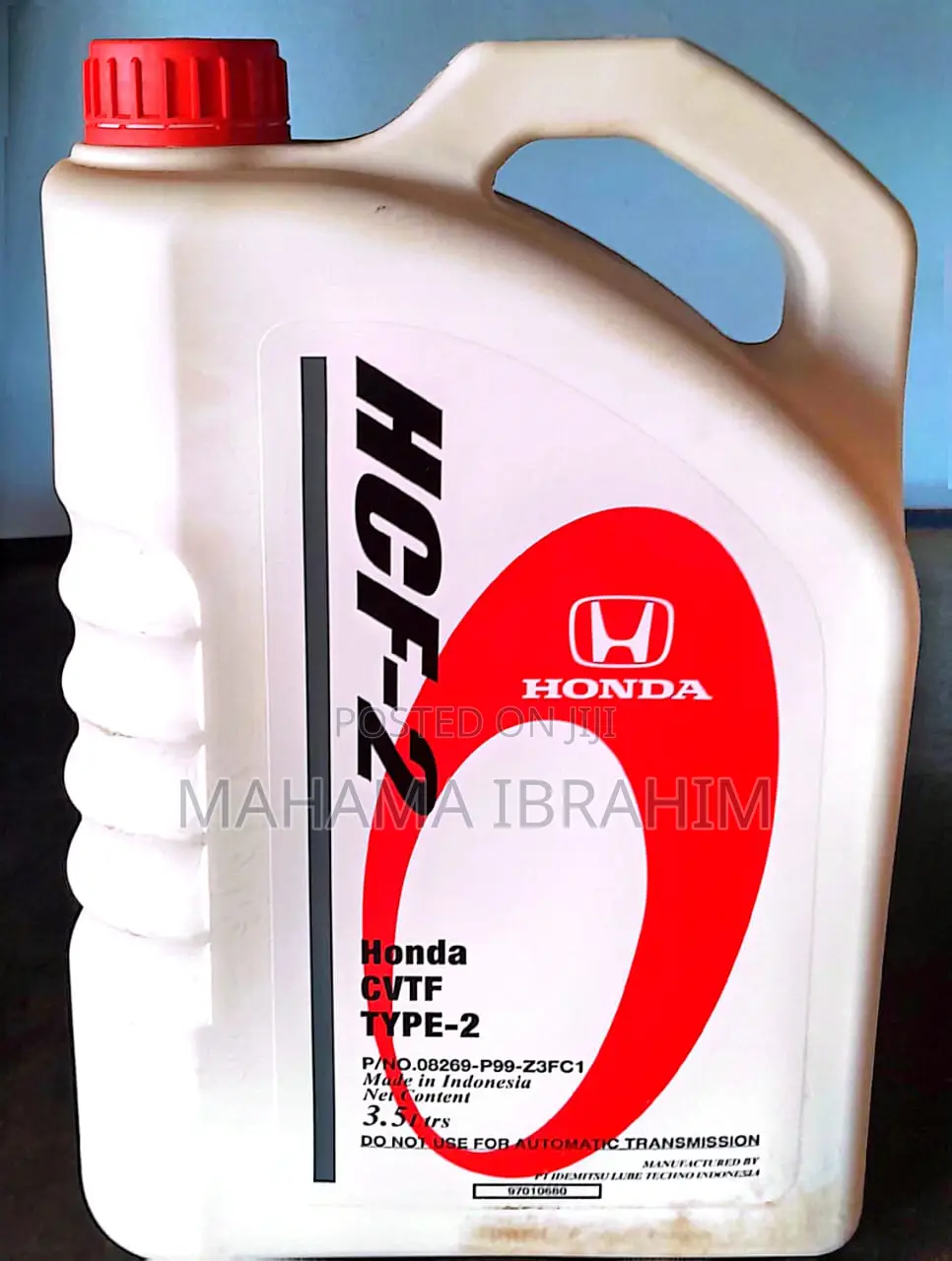 Honda HCF-2 CVTF Transmission Fluid