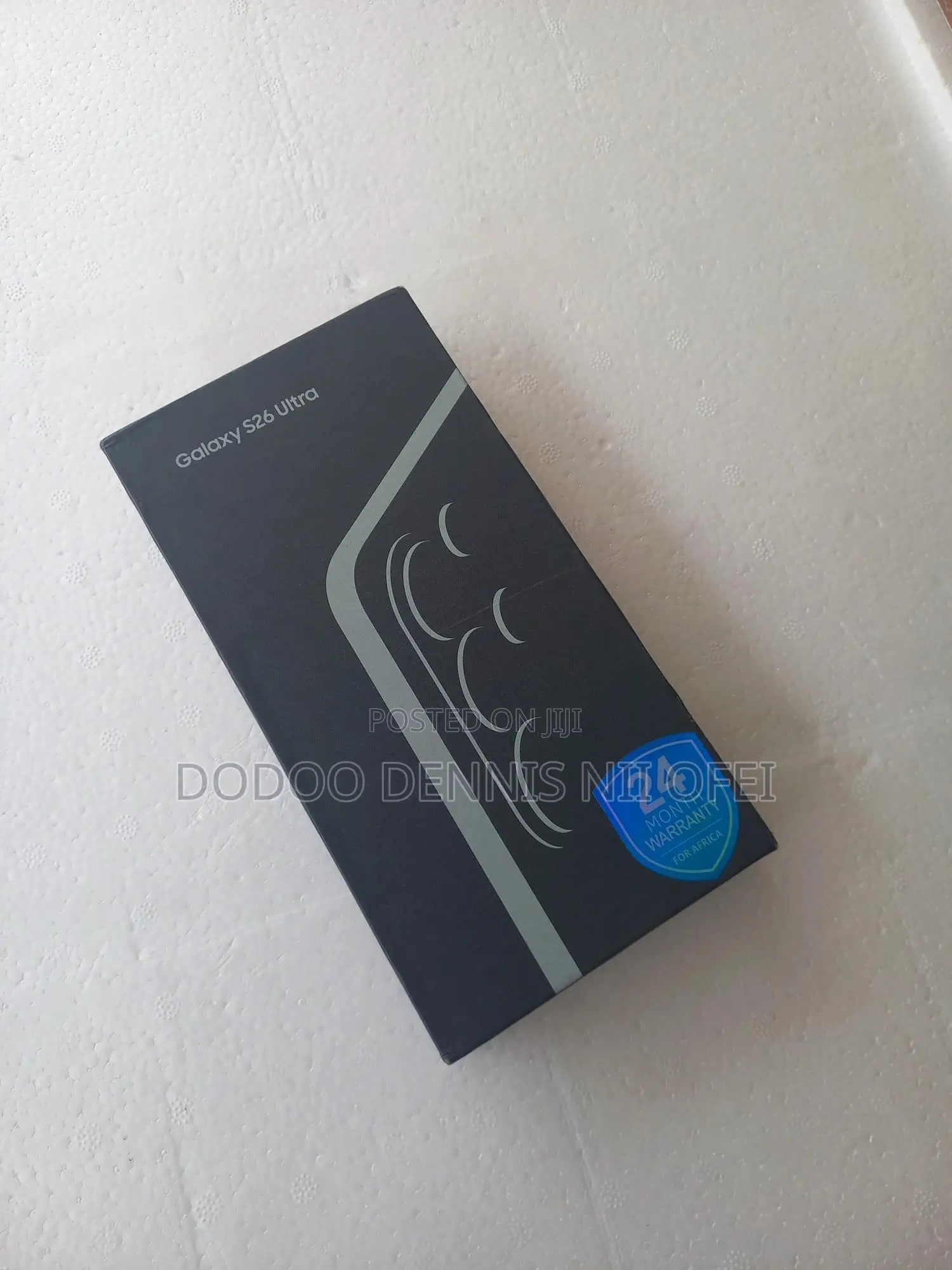 New Samsung Galaxy S26 Ultra 5G 1 TB Black