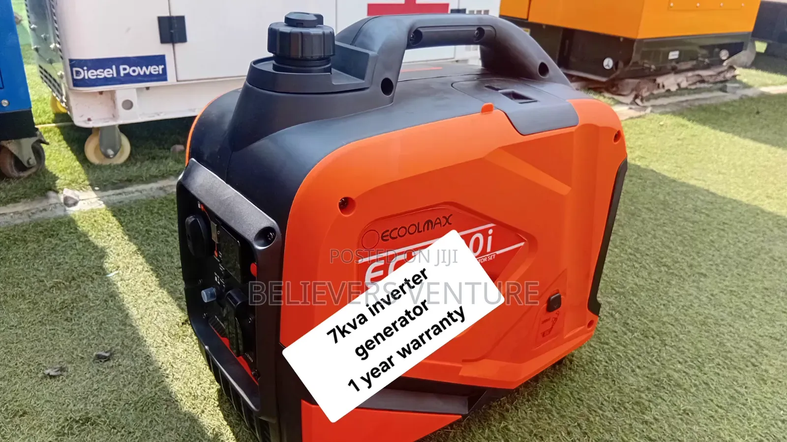 Ecoolmax 7KVA Inverter Generator – Energy-Saving Power