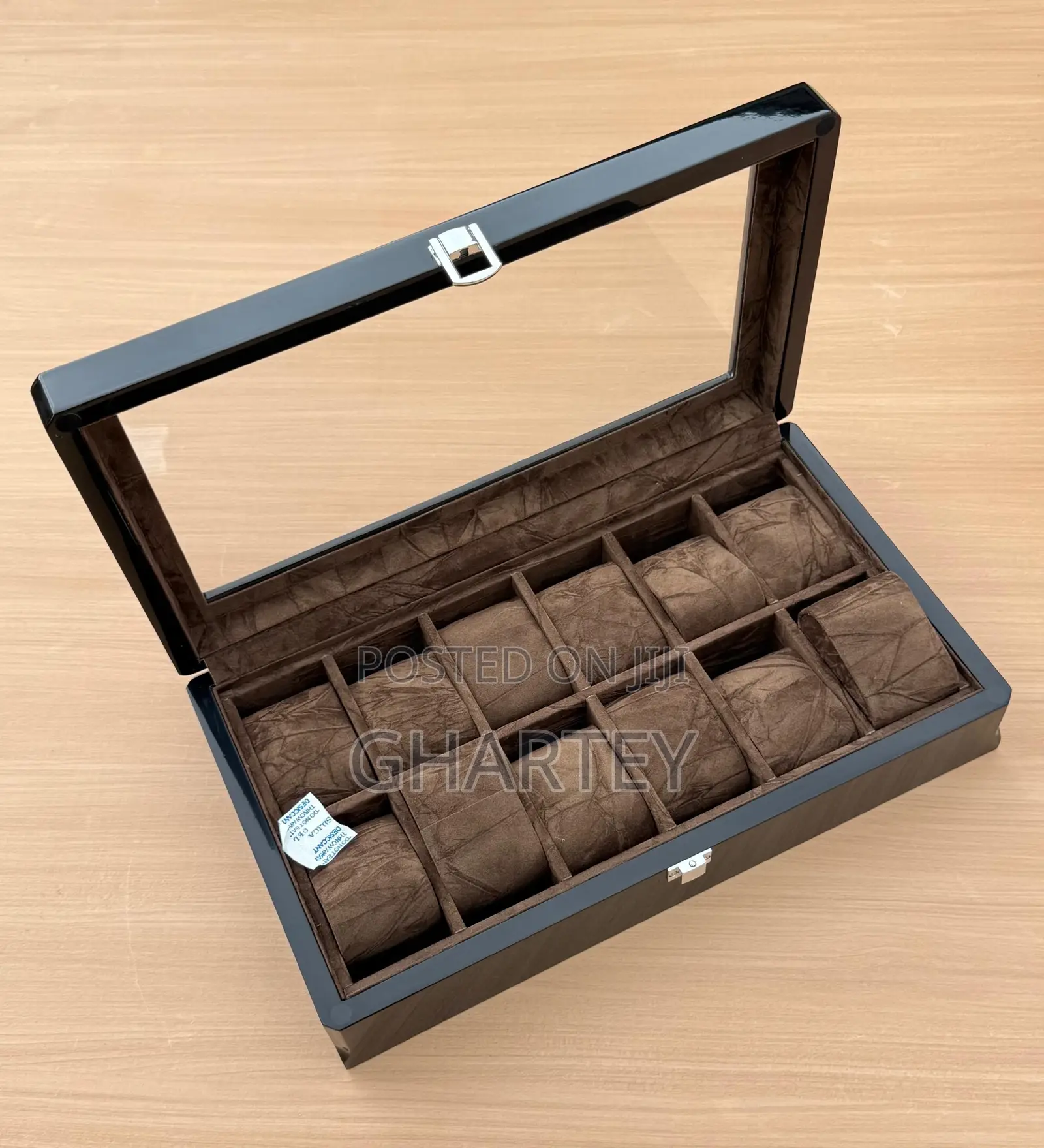 Luxury 12 Slots Watches Organizer. Available in Other Sizes as Well