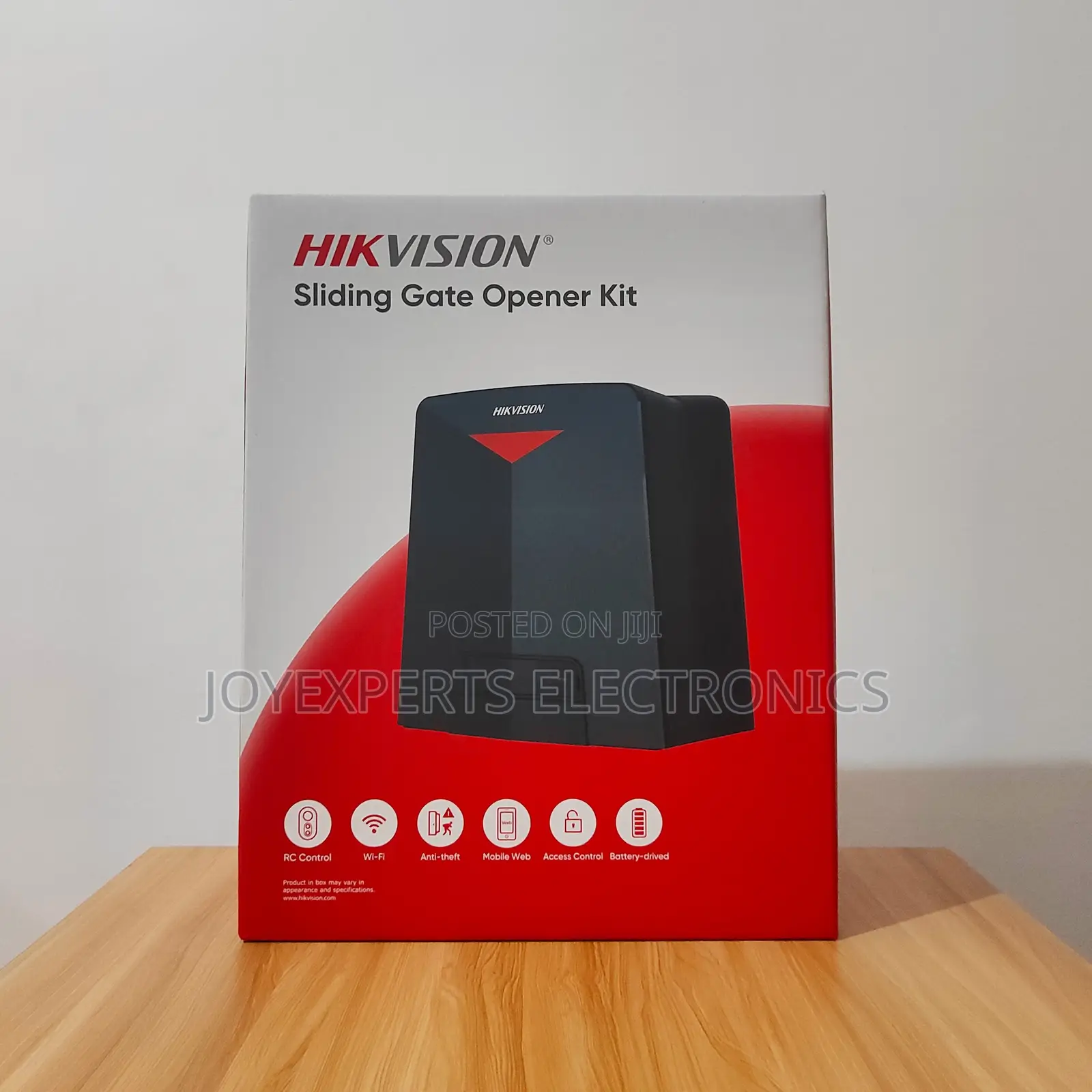 Hikvision Sliding Smart Gate Opener KIT + 4M Rails 2 Backup Battery