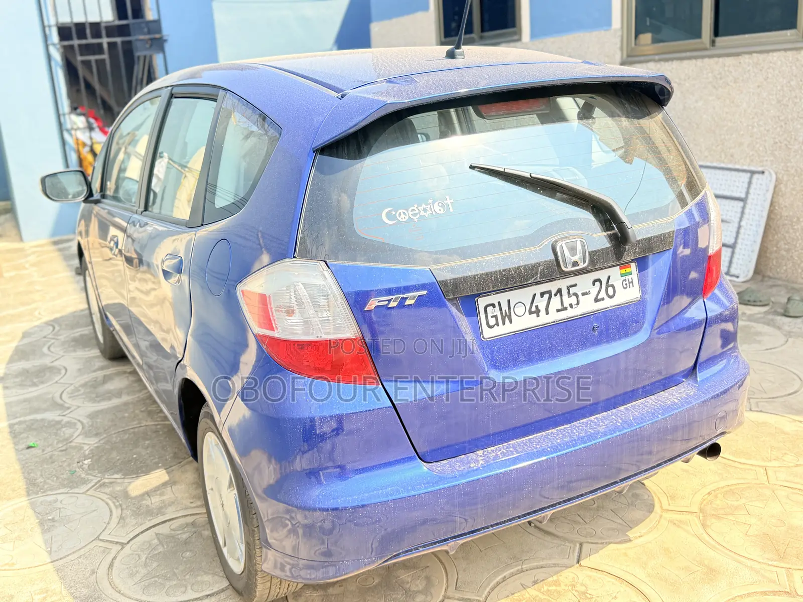 Honda Fit Automatic 2010 Blue