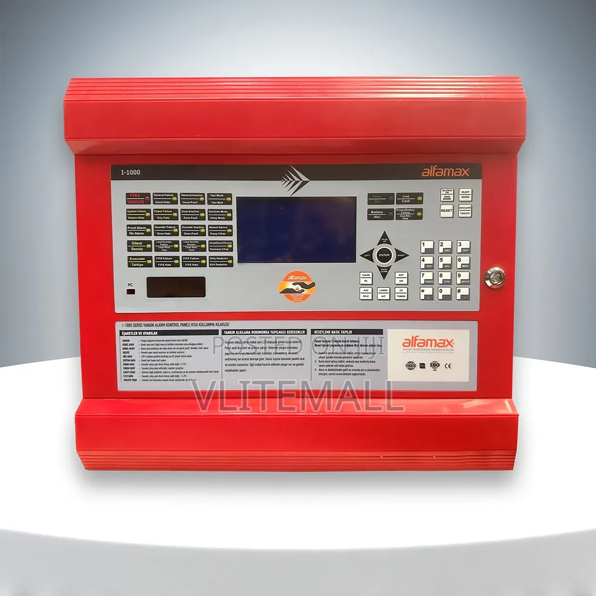 Alfamax Fire Alarm Panel 8ch