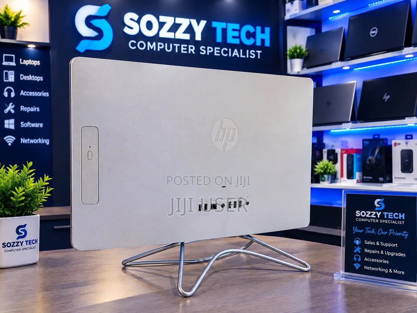 Desktop Computer HP 8GB AMD HDD 1T