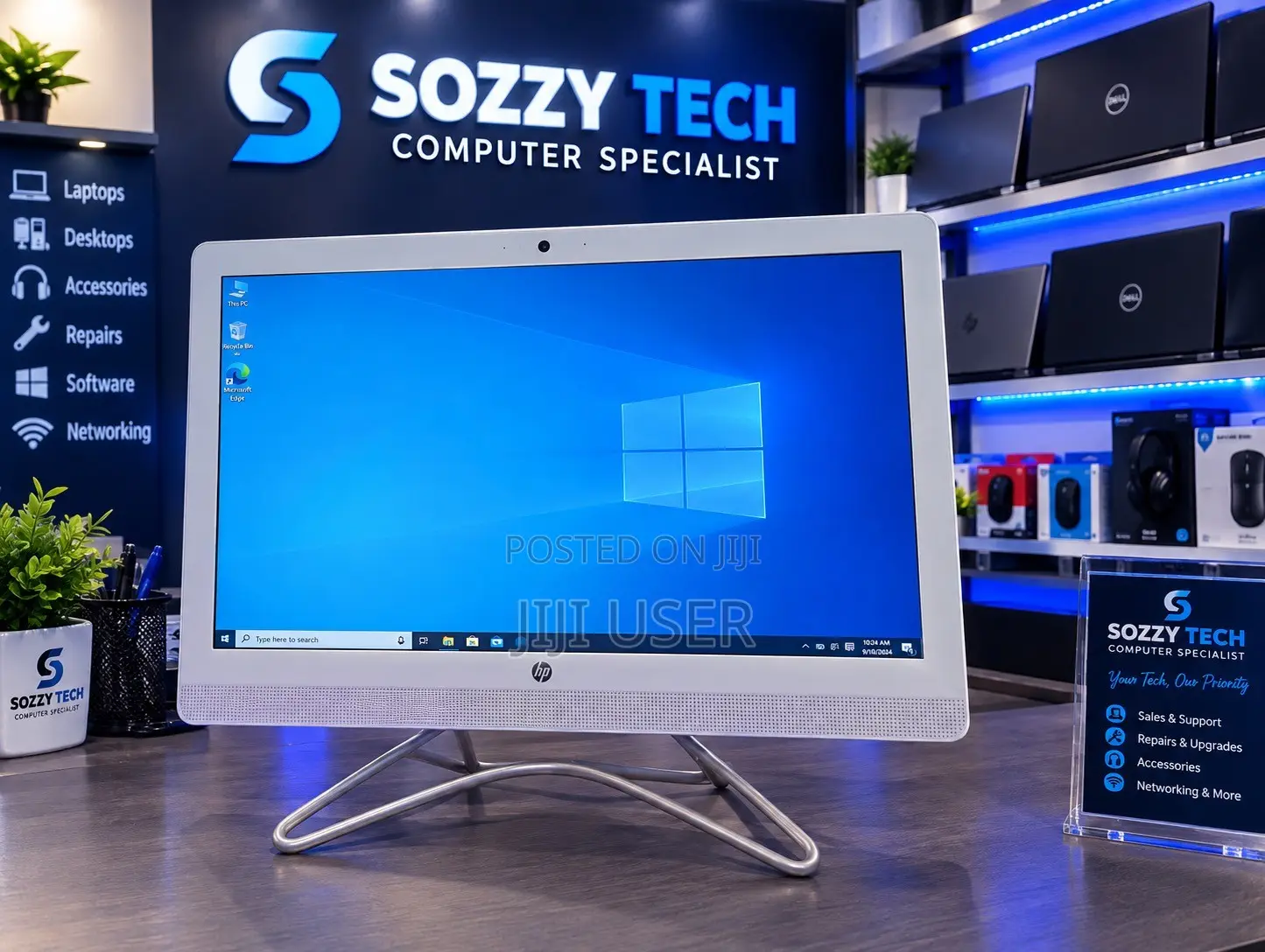 Desktop Computer HP 8GB AMD HDD 1T