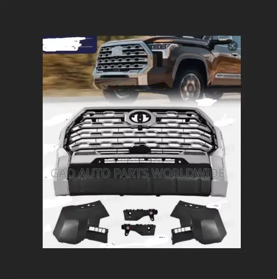 Toyota Tundra Chrome Color Bumper Complete 2021-2026