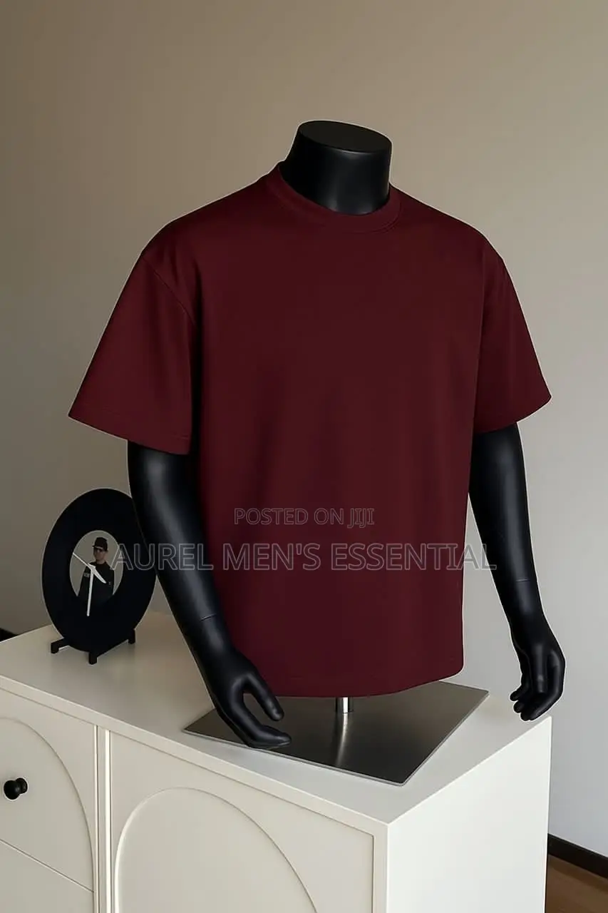 Premium Men’s Plain Round Neck T-Shirt