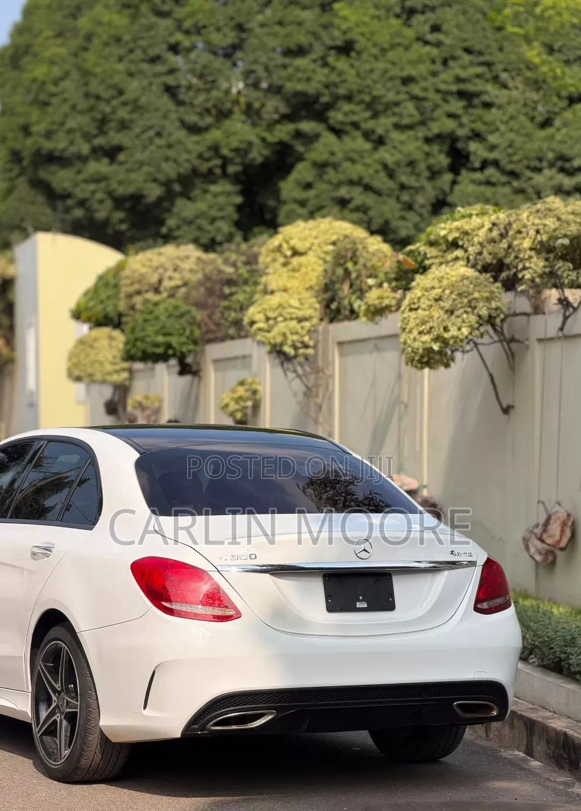 Mercedes-Benz C300 2018 White