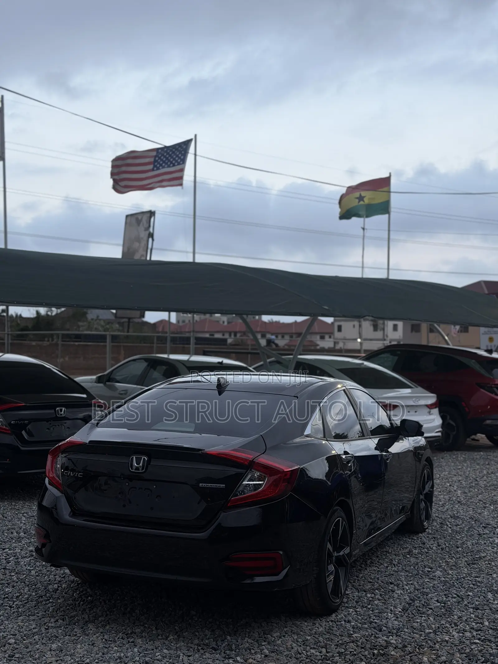 Honda Civic Touring 4dr Sedan (1.5L 4cyl) 2017 Black