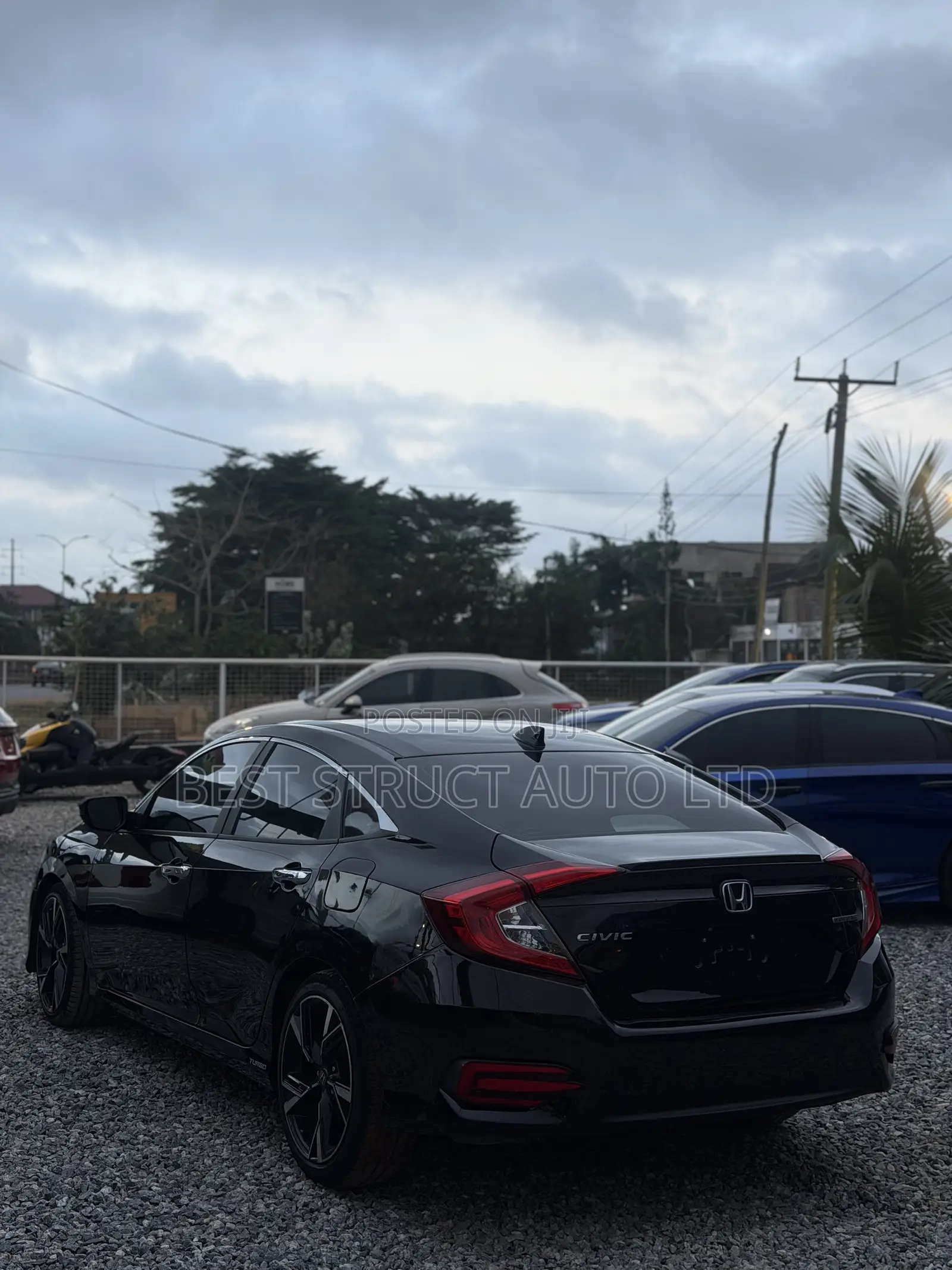 Honda Civic Touring 4dr Sedan (1.5L 4cyl) 2017 Black