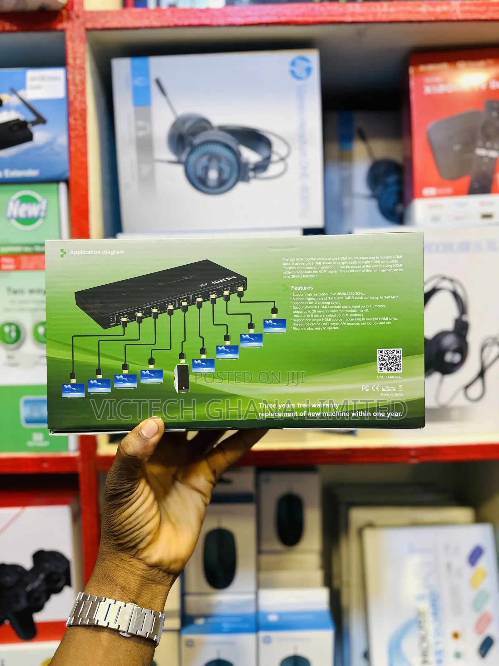 1x8 HDMI Splitter