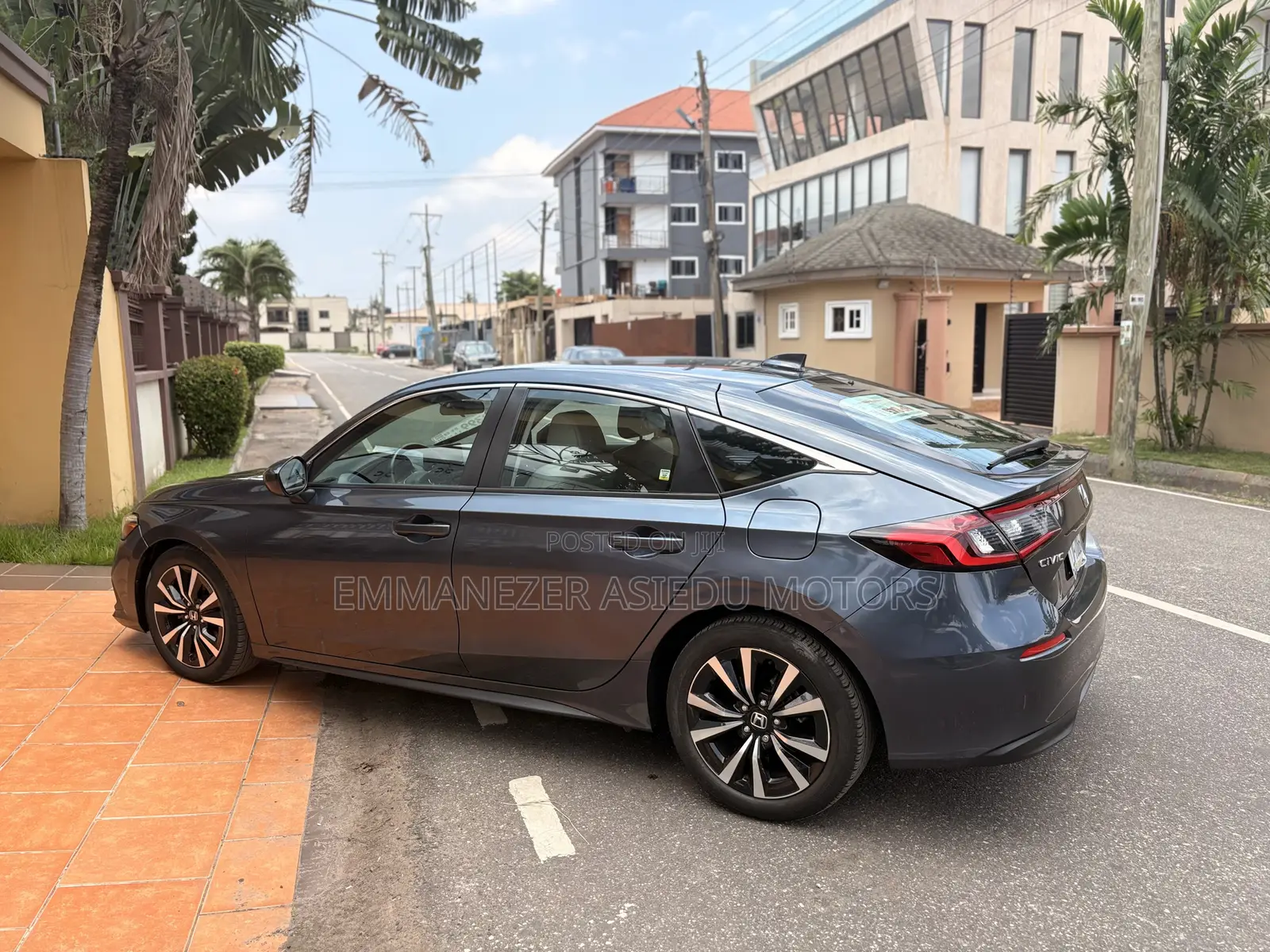 Honda Civic EX-L CVT 2024 Gray