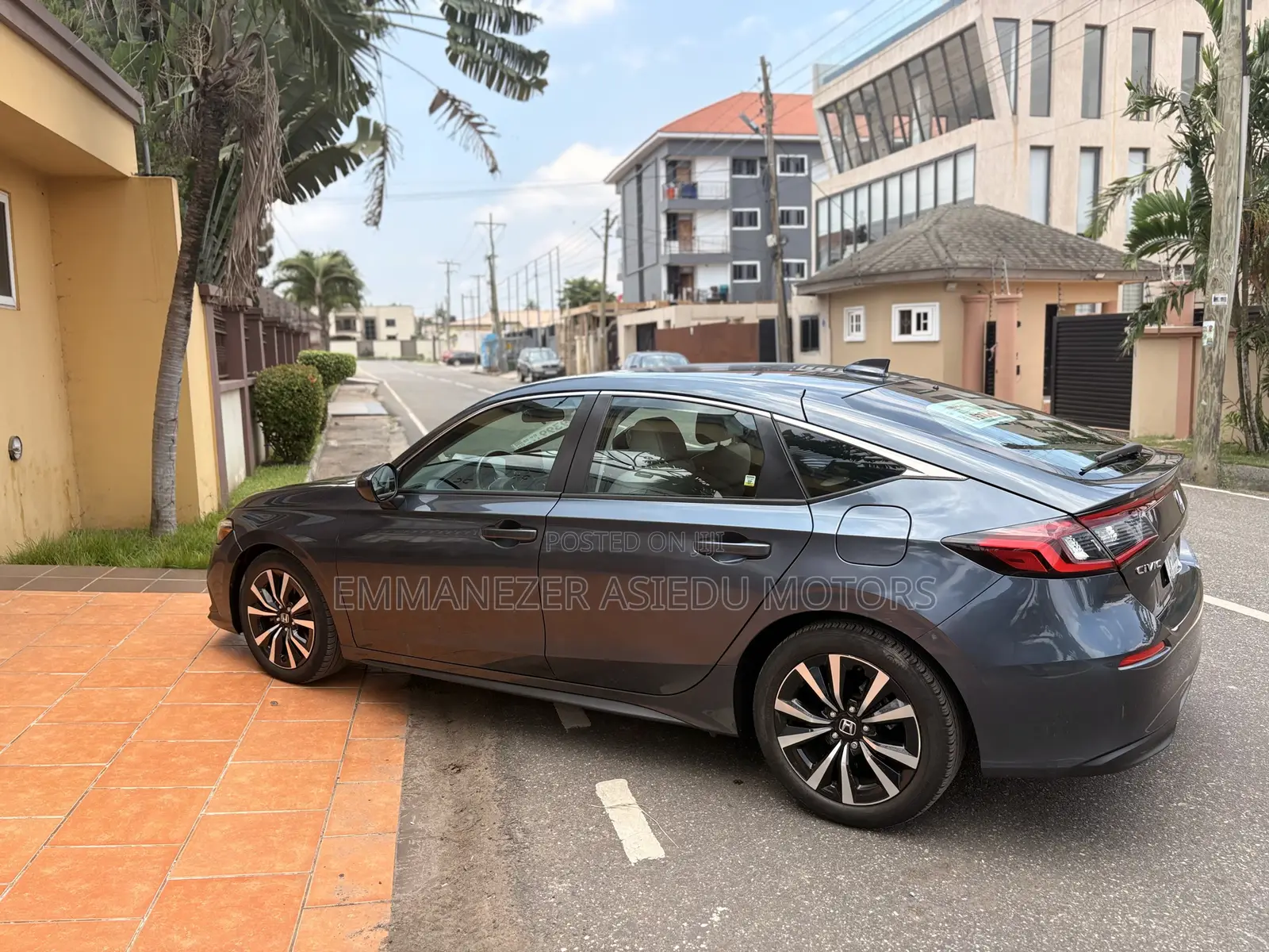 Honda Civic EX-L CVT 2024 Gray