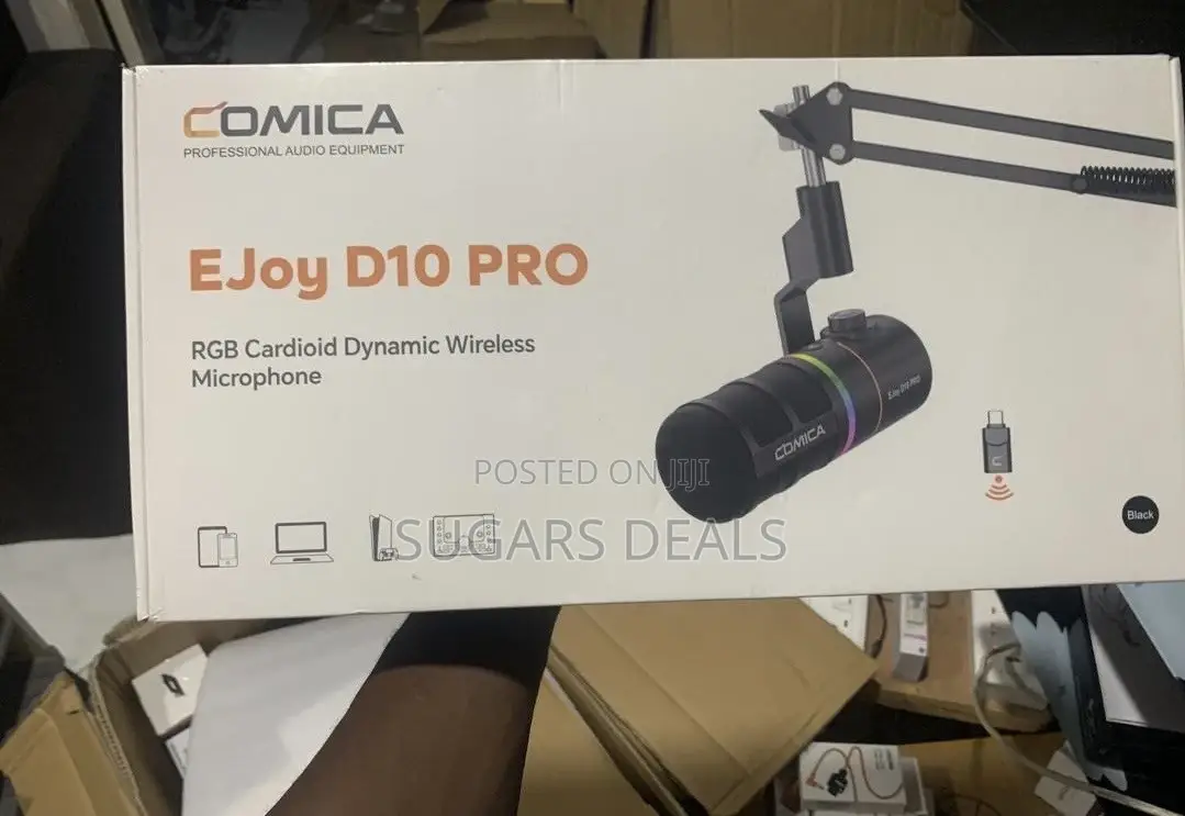 Comica Ejoy D10 RGB Cardioid Wireless Microphone