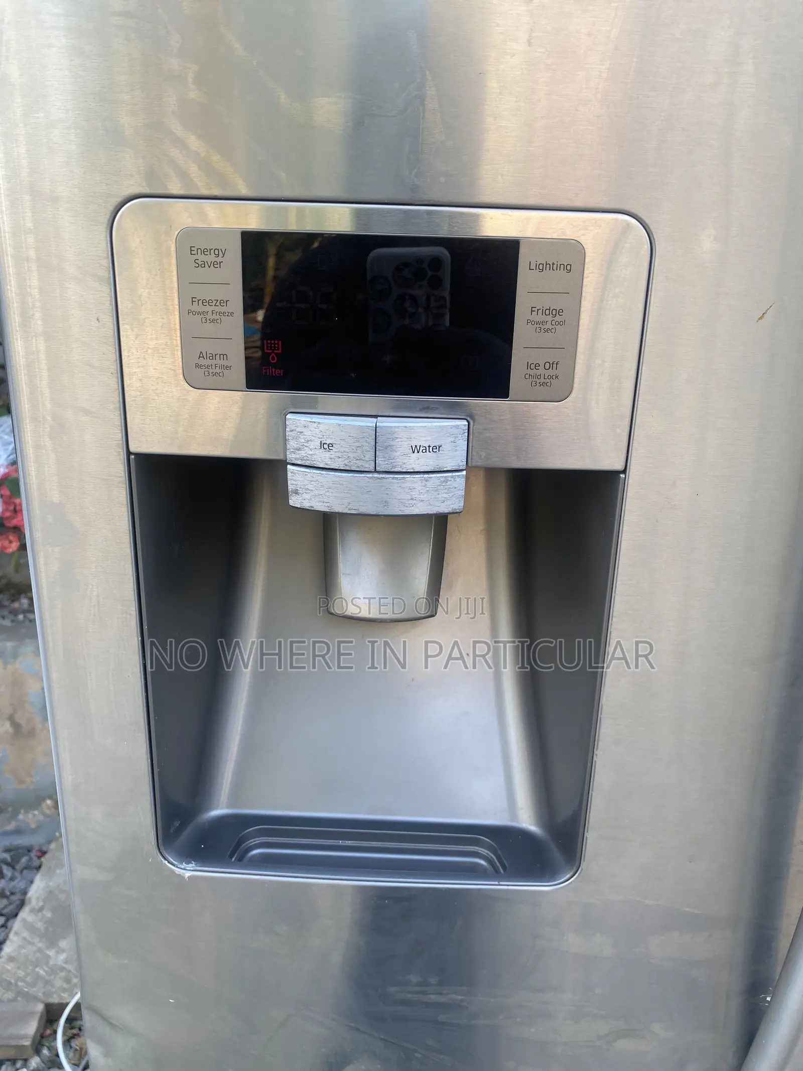 Samsung 3-Door Side-by-Side Refrigerator With Water Ice Dispen