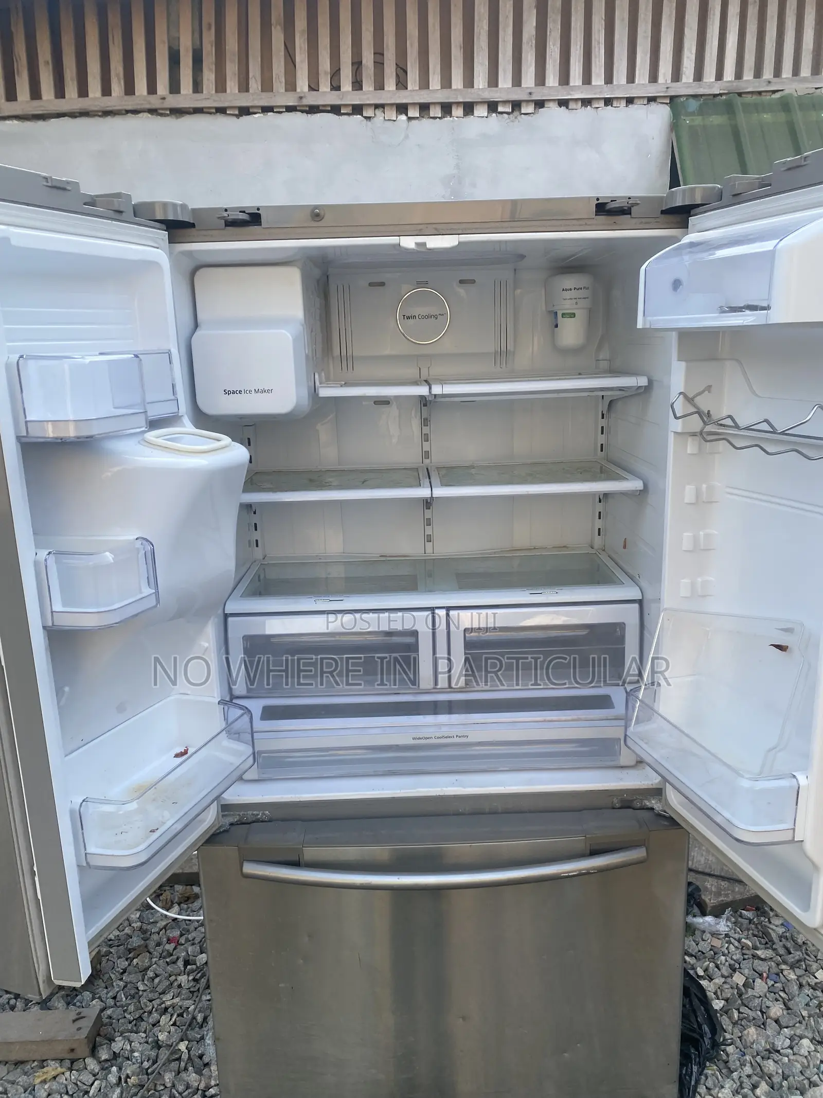 Samsung 3-Door Side-by-Side Refrigerator With Water Ice Dispen