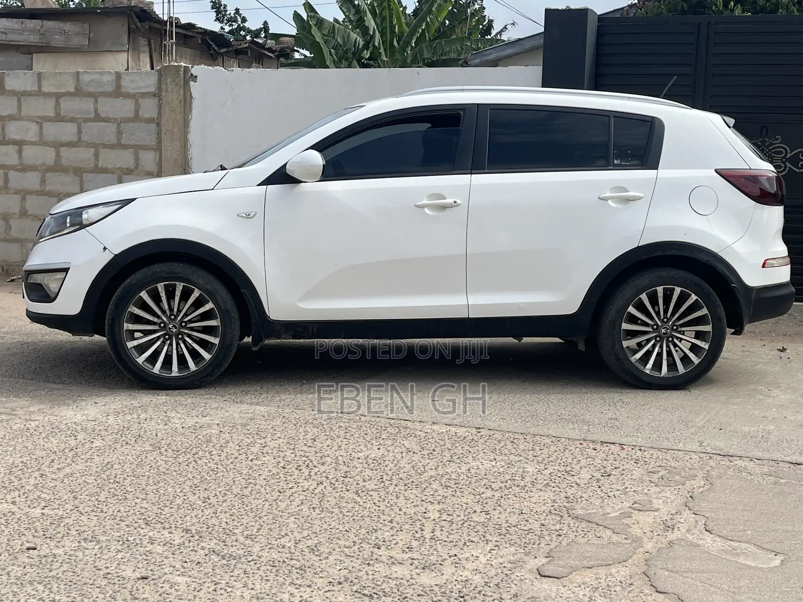 Kia Sportage EX 4dr SUV (2.4L 4cyl 6A) 2012 White
