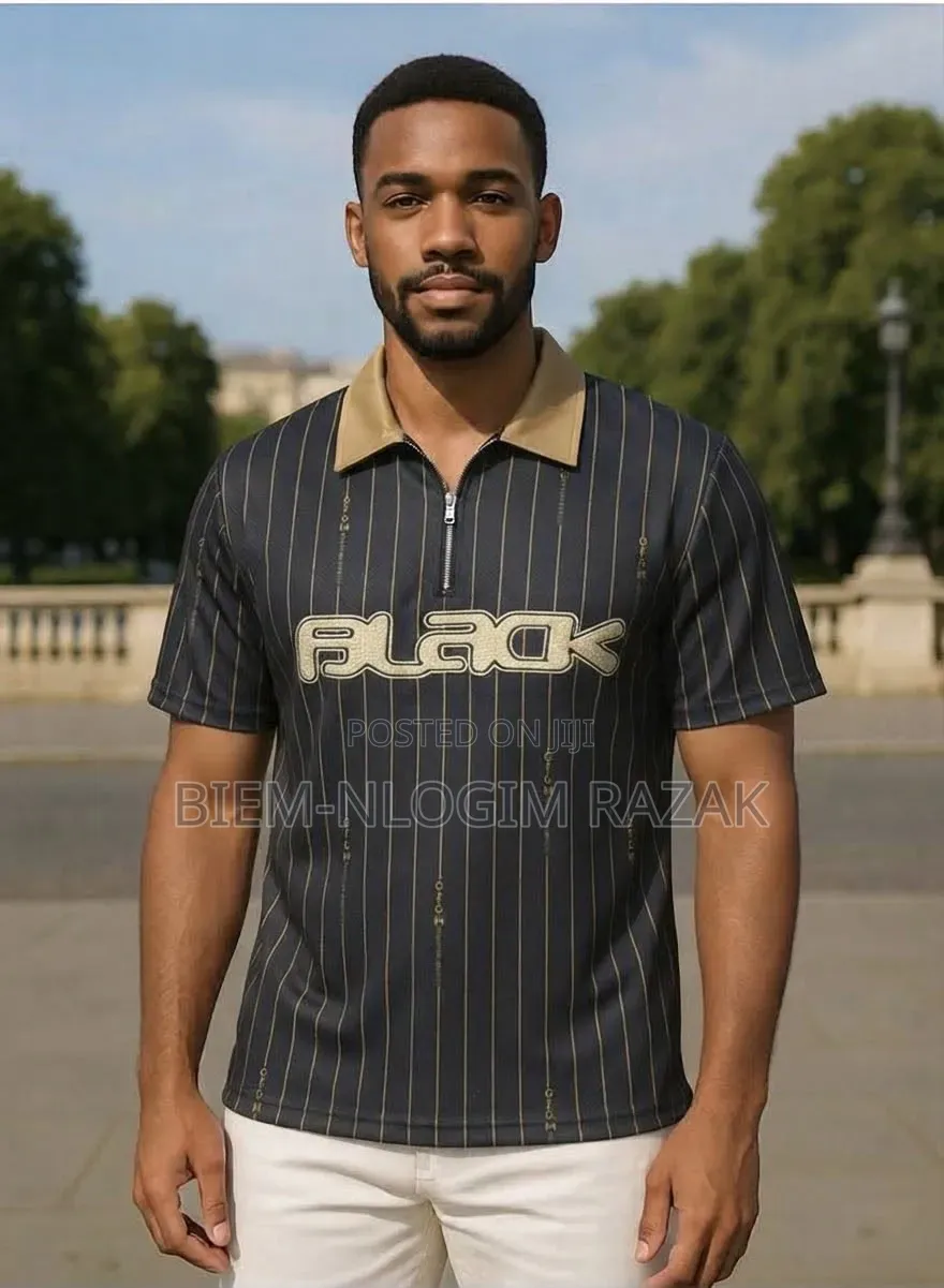 Black Air Zip Up Club Tshirts Available in Stock