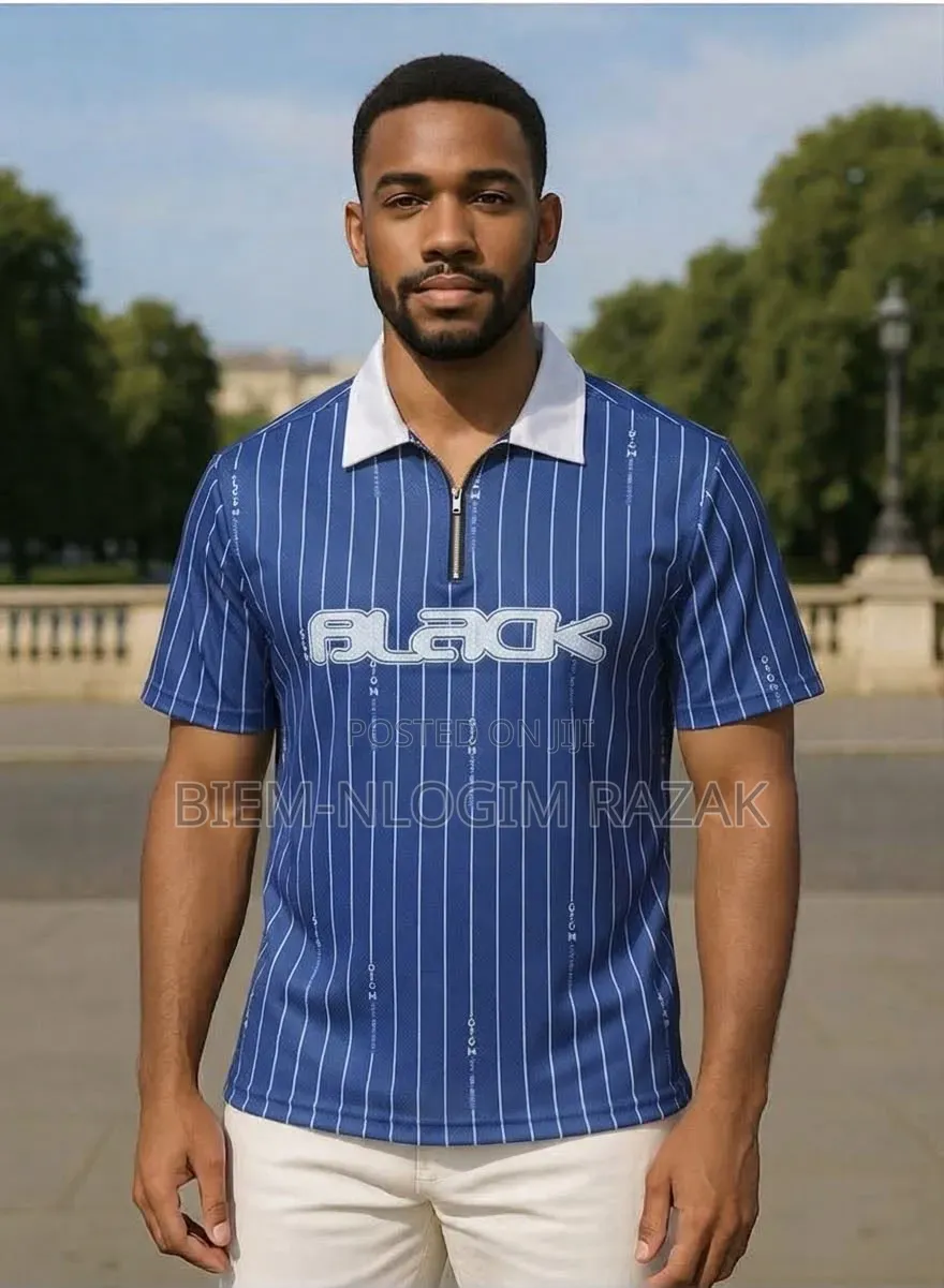 Black Air Zip Up Club Tshirts Available in Stock