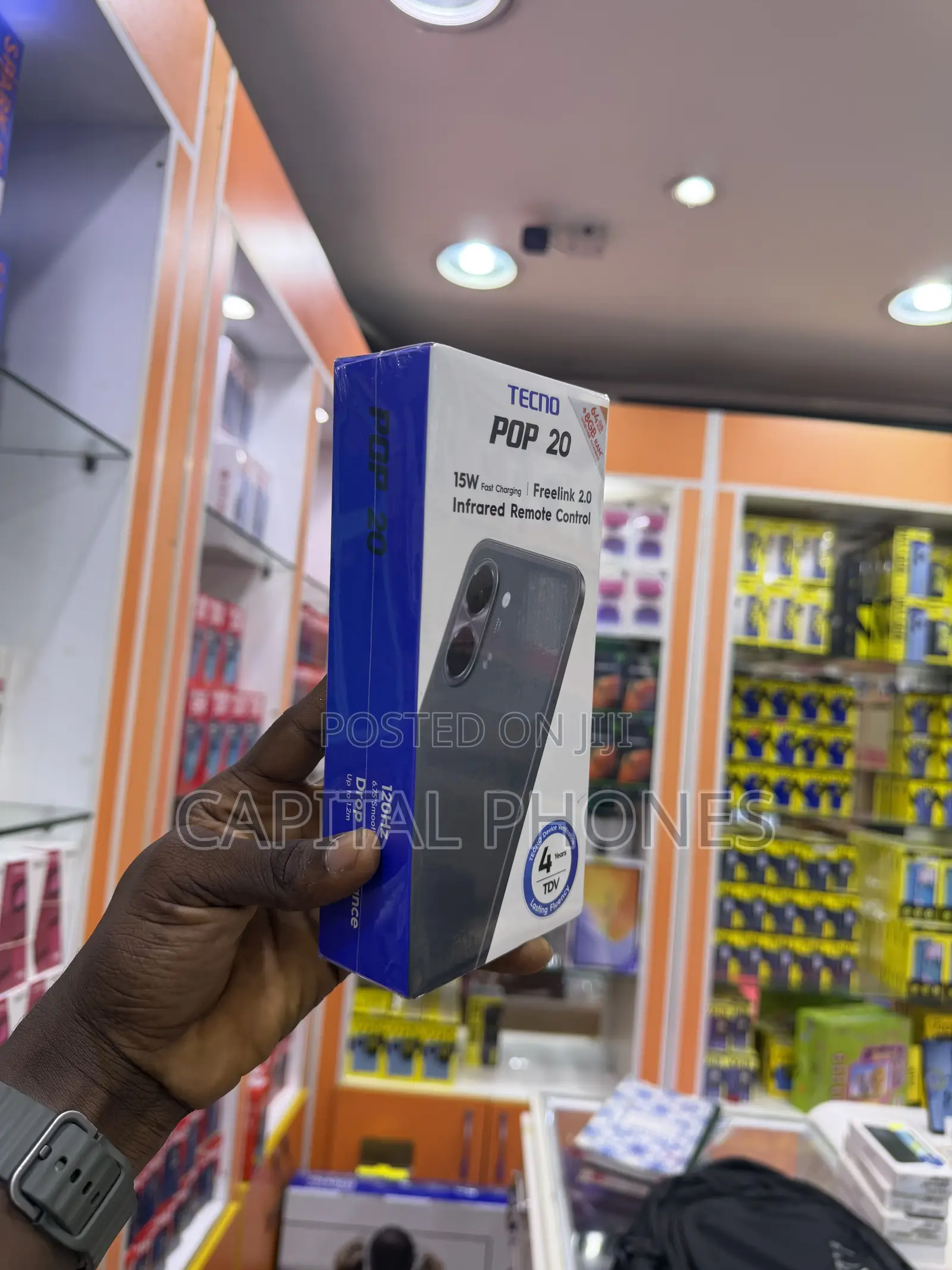 New Tecno Pop 20 64 GB Black