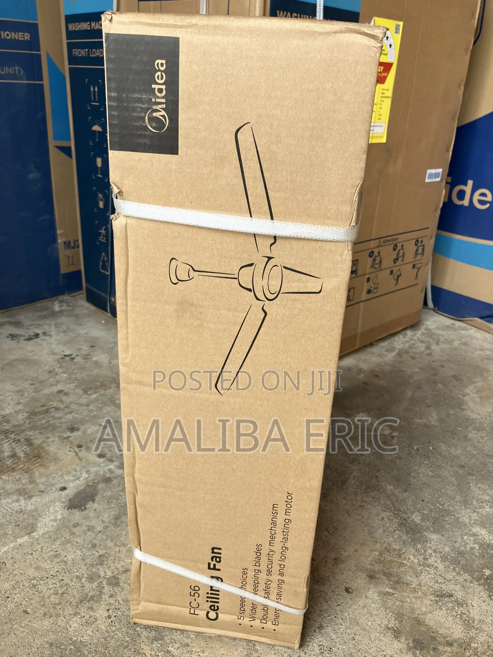 Reliable Midea 56" Long Ceiling Fan
