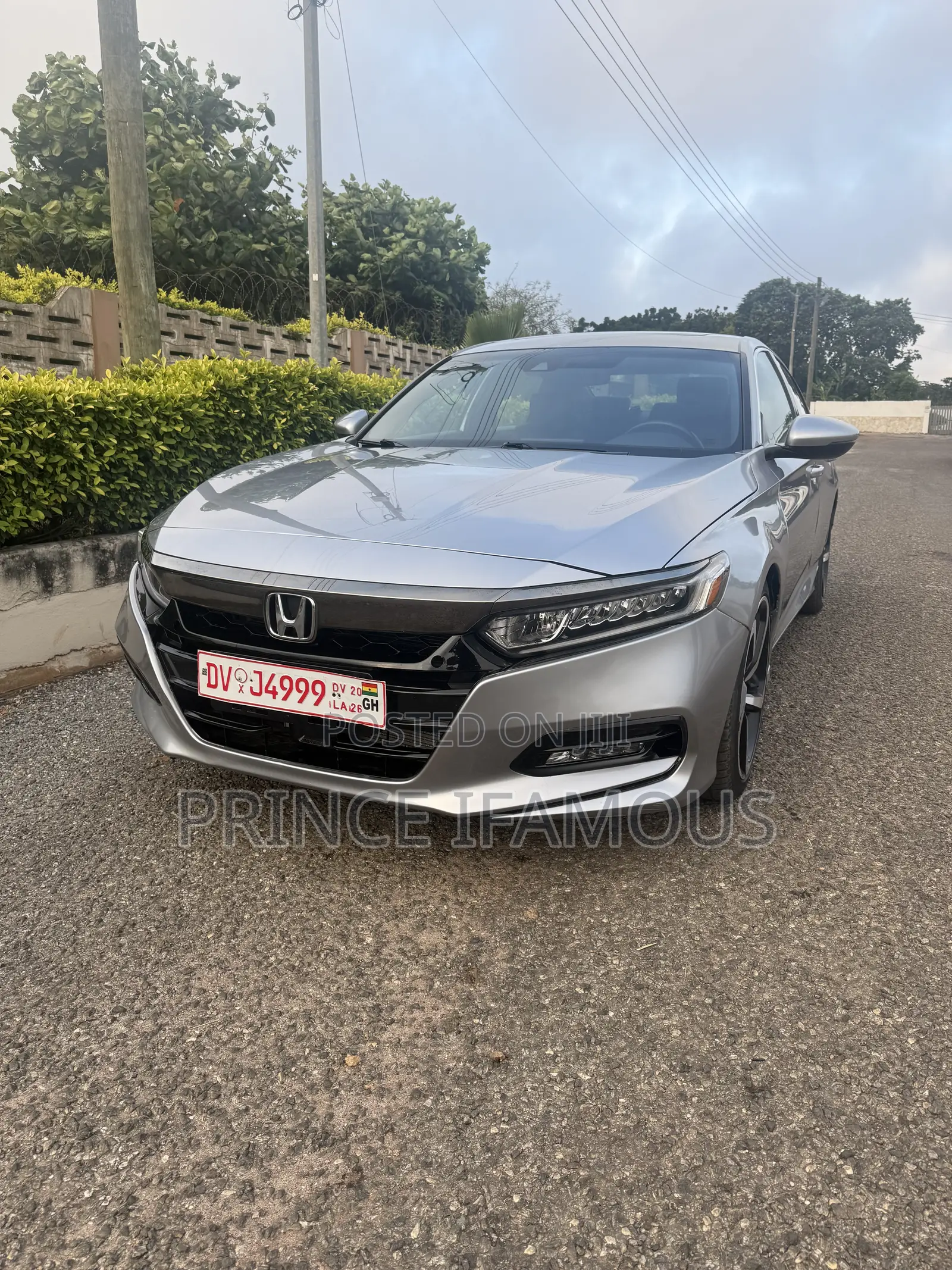 Honda Accord Sport 2018 Silver