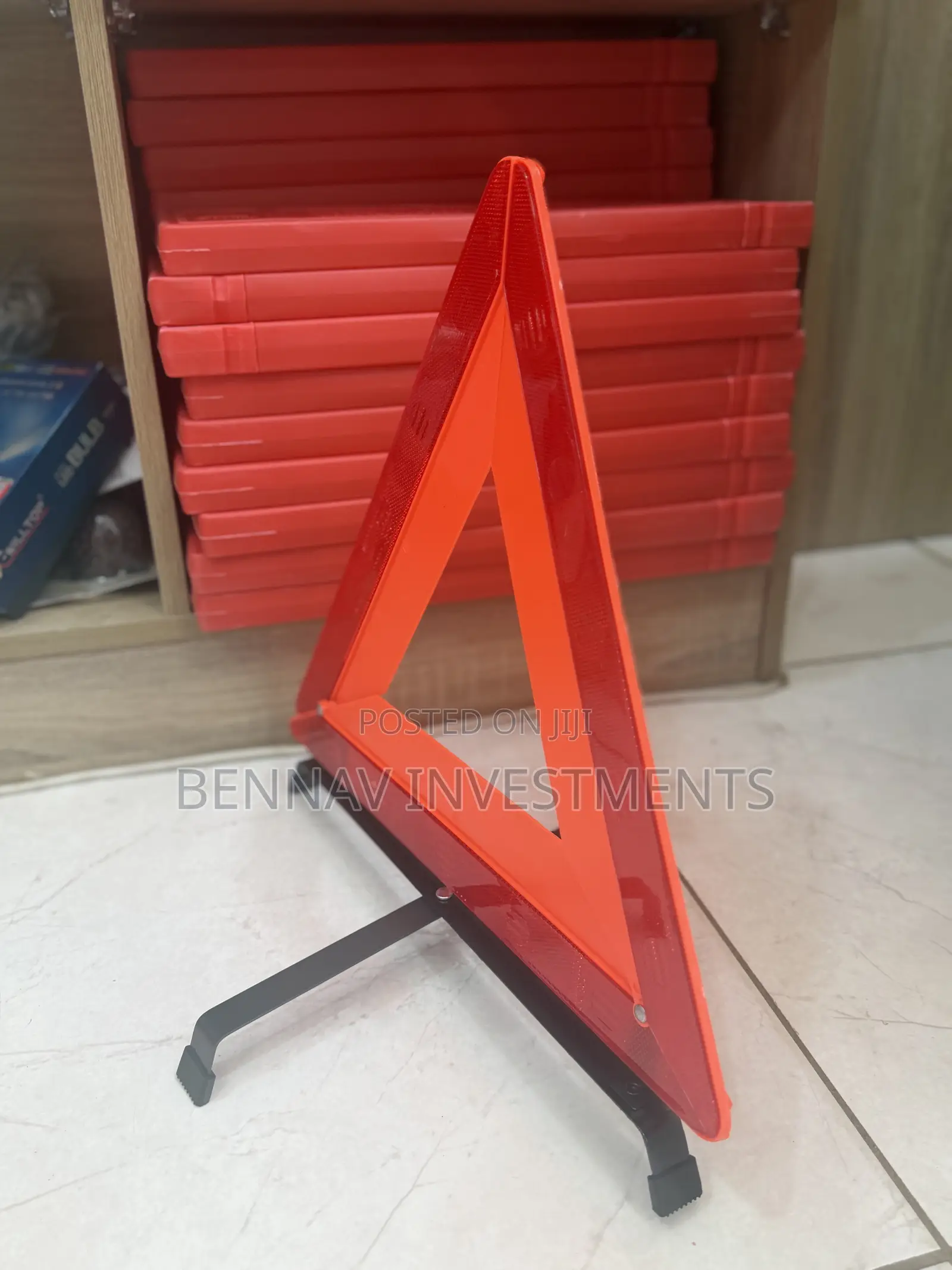 Pair of Reflective Warning Triangles