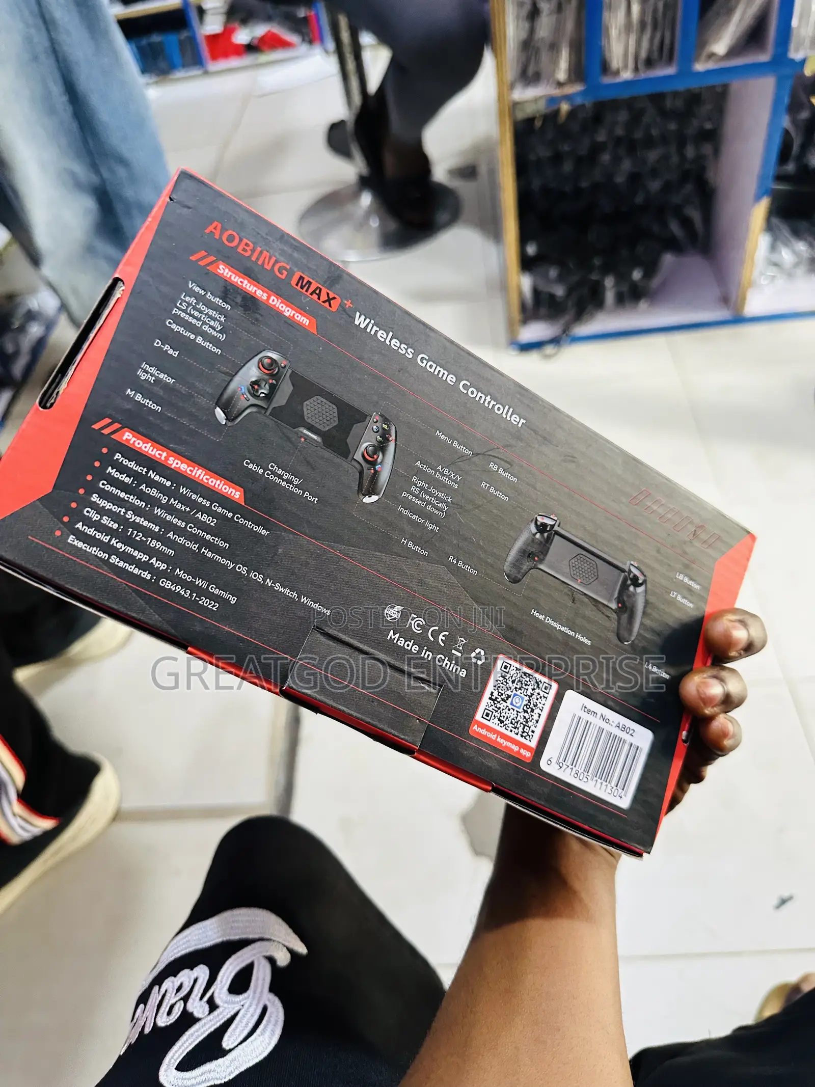 Gaming Aobing Max+ Telescopic Wireless Controller
