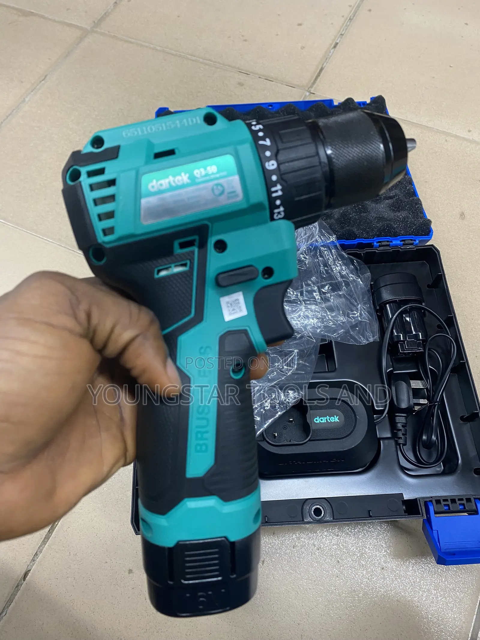 Portable Cordless Hand Drill