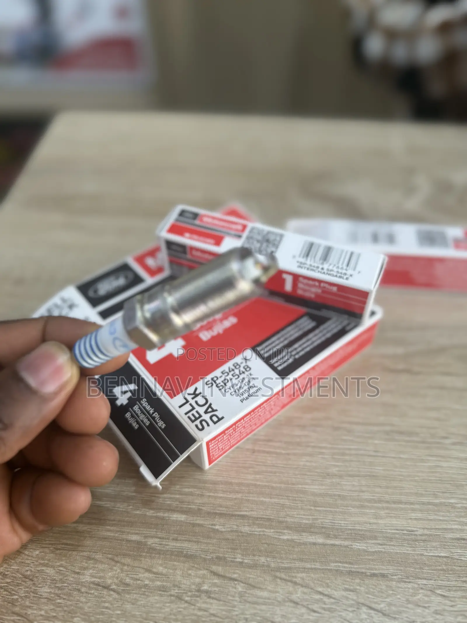 OEM Motorcraft SP-548 Spark Plugs for F-150