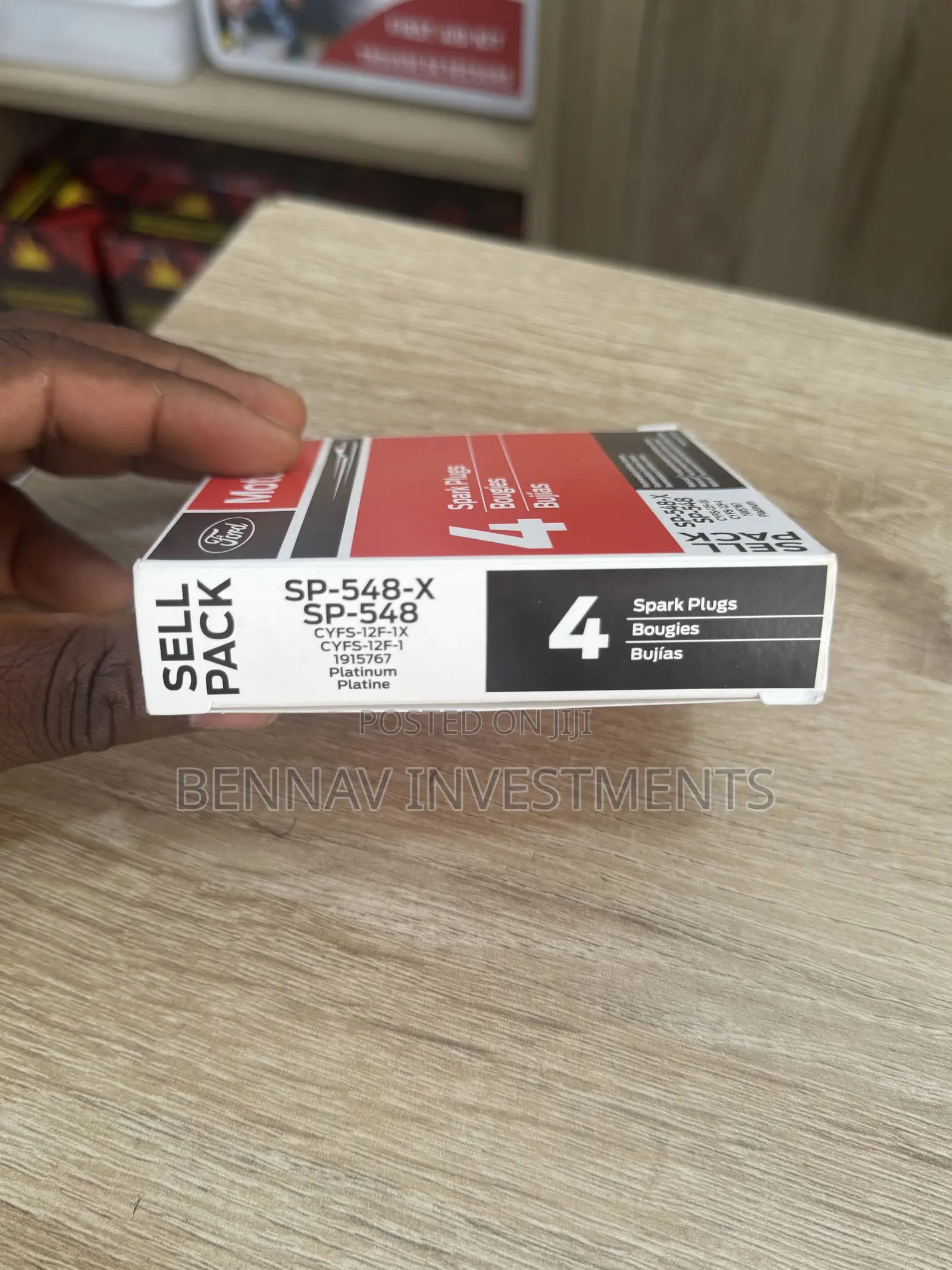 OEM Motorcraft SP-548 Spark Plugs for F-150