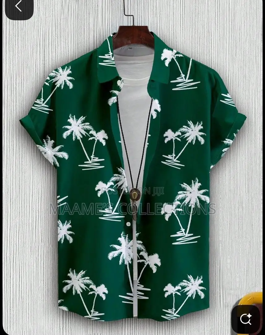 Men’s Stylish Summer Short-Sleeve Shirt – Casual Comfortable