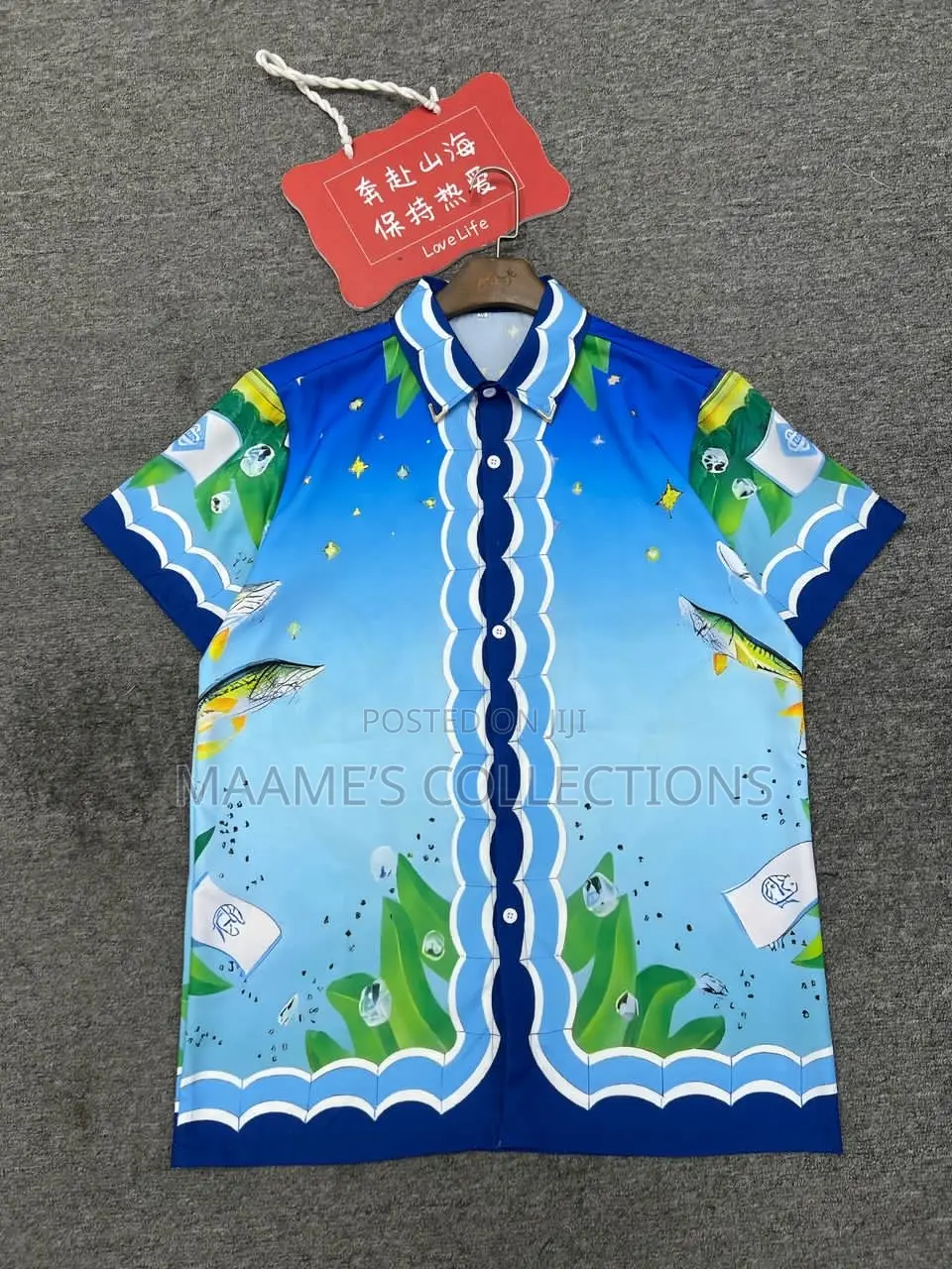 Men’s Stylish Summer Short-Sleeve Shirt – Casual Comfortable