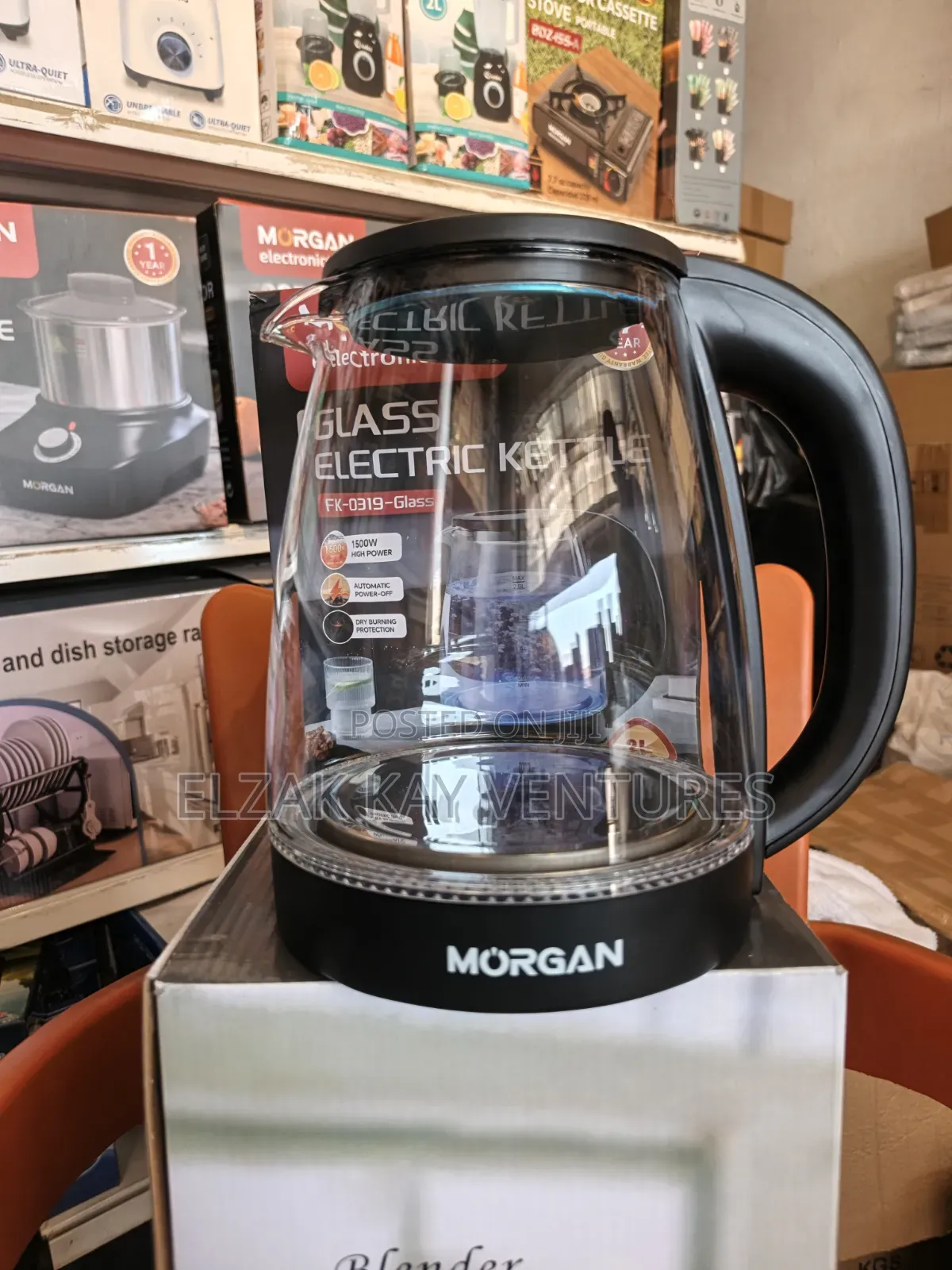 Borosilicate Glass Kettle