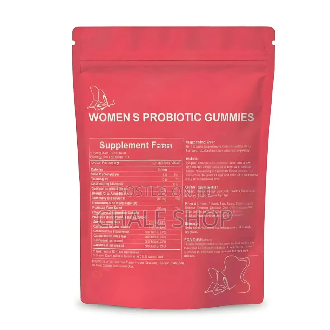 Women Probiotic Gummies Vaginal Health, pH Balance Gut Support